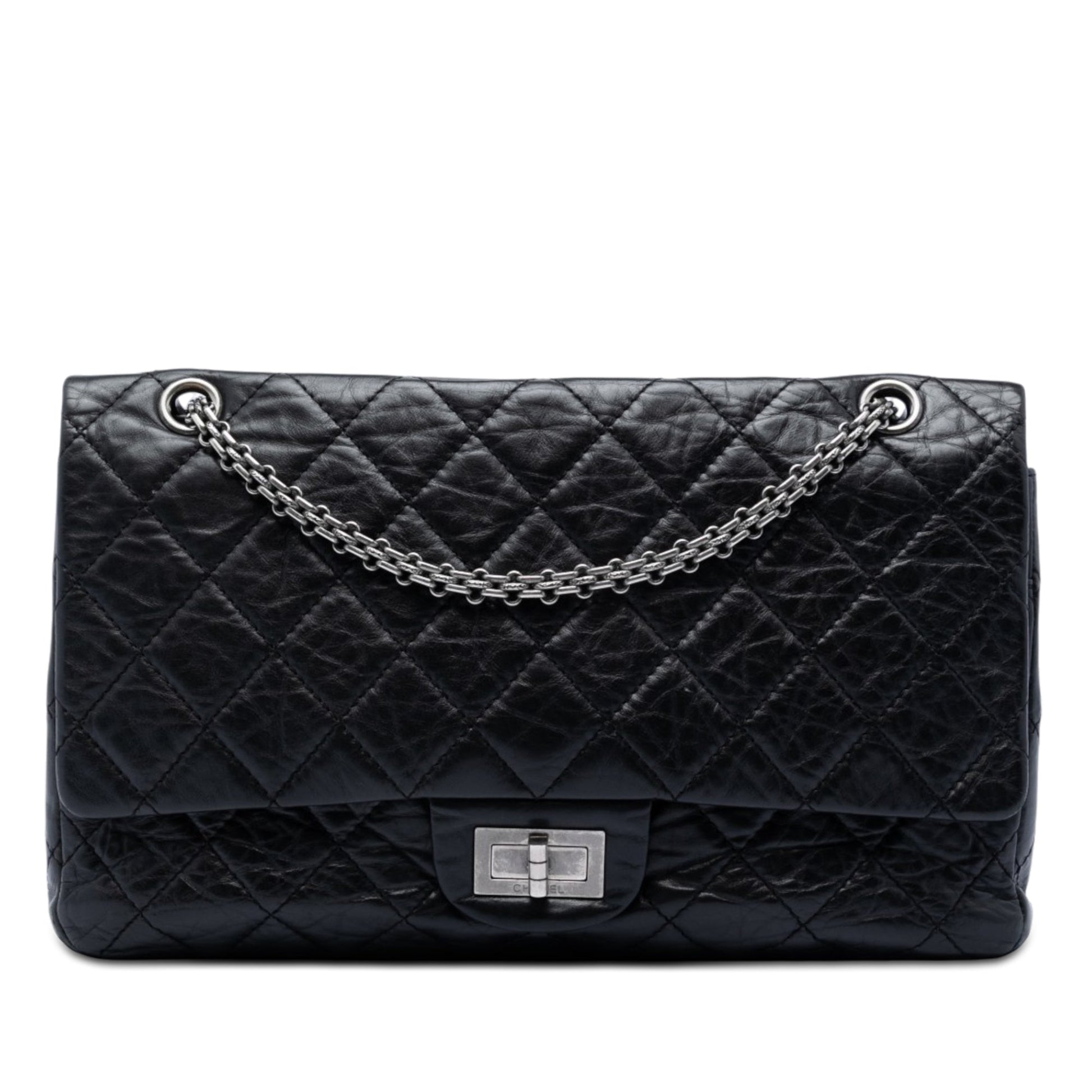 Chanel Quilted Aged Calfskin Reissue 2.55 Double Flap 227