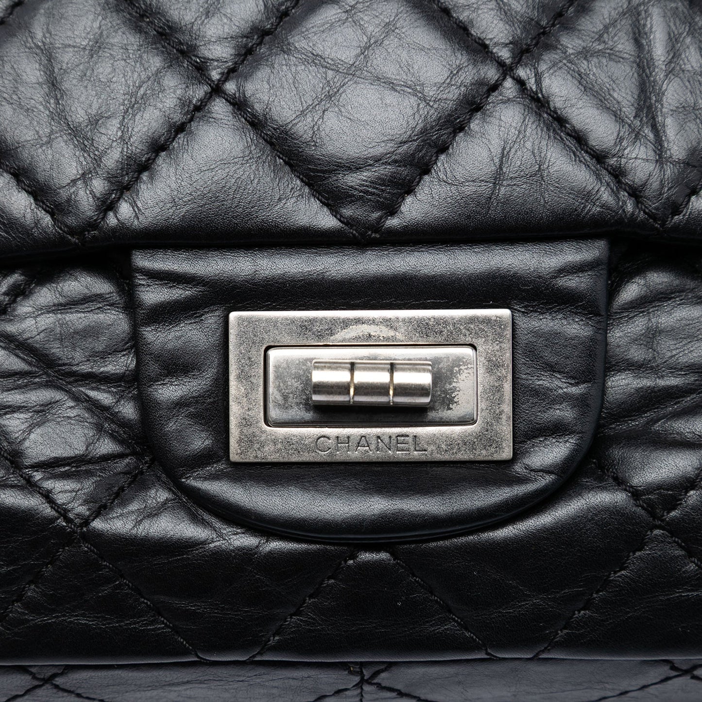 Chanel Quilted Aged Calfskin Reissue 2.55 Double Flap 227
