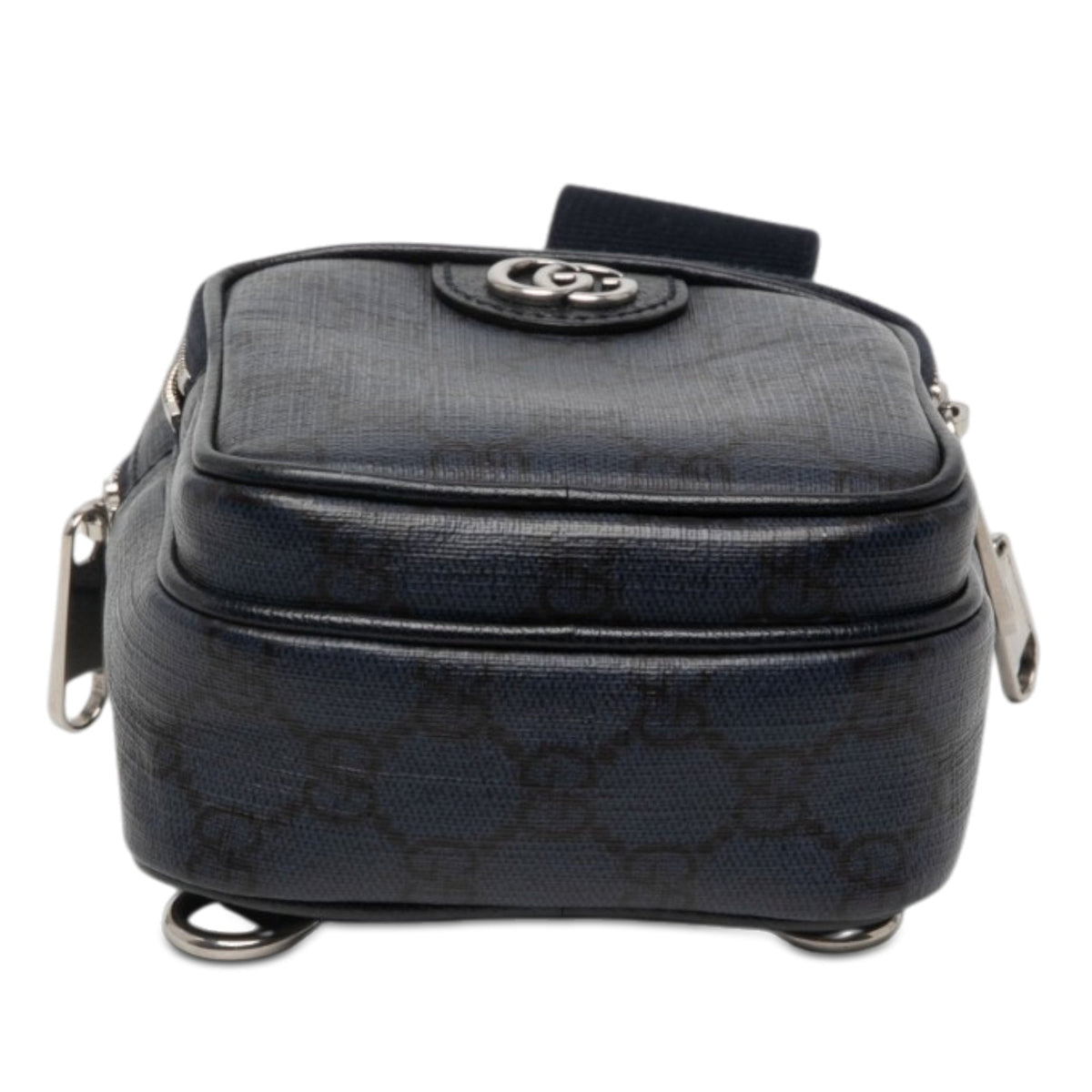 Gucci Mini GG Supreme Ophidia Sling — Blue