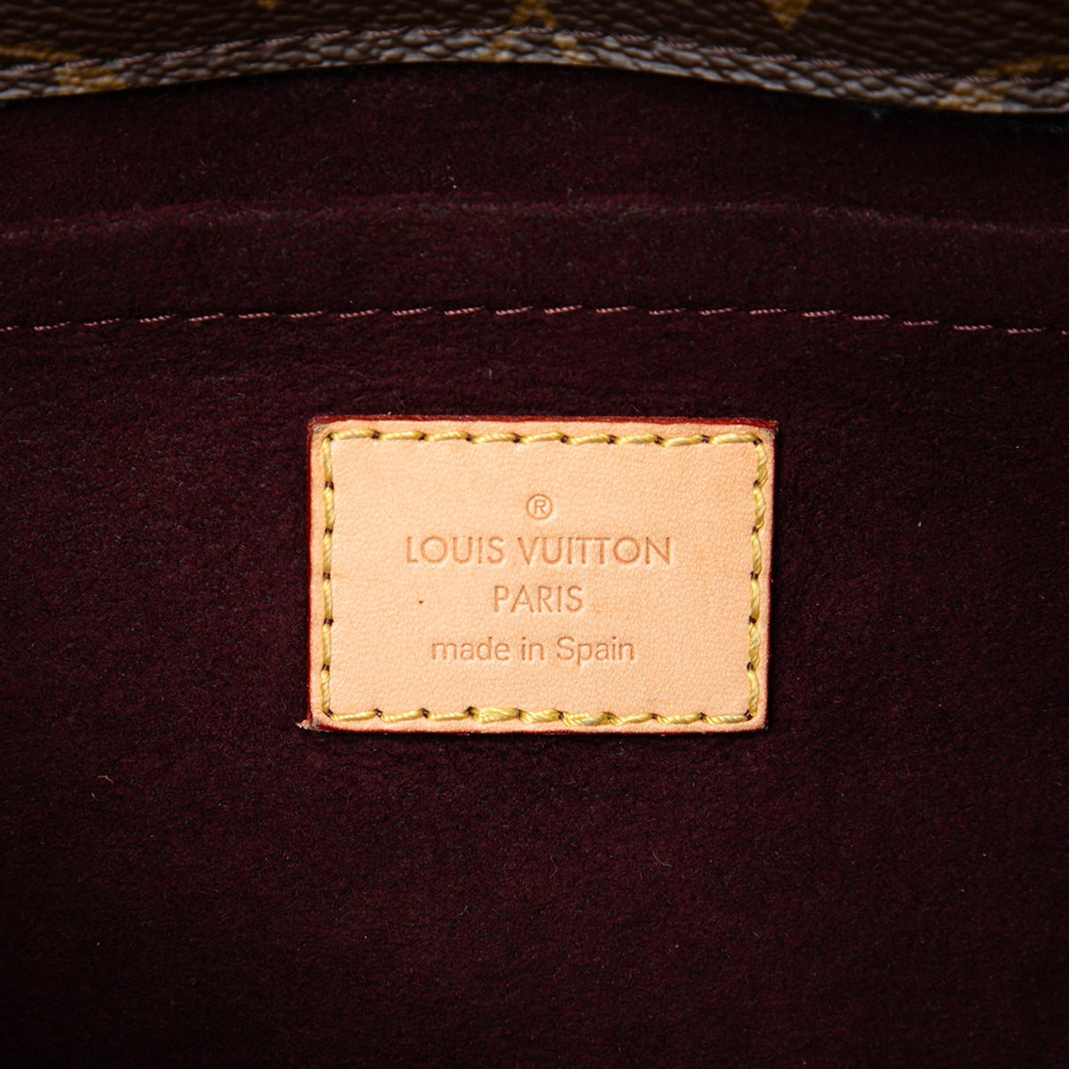 Louis Vuitton Monogram Montaigne BB — Brown