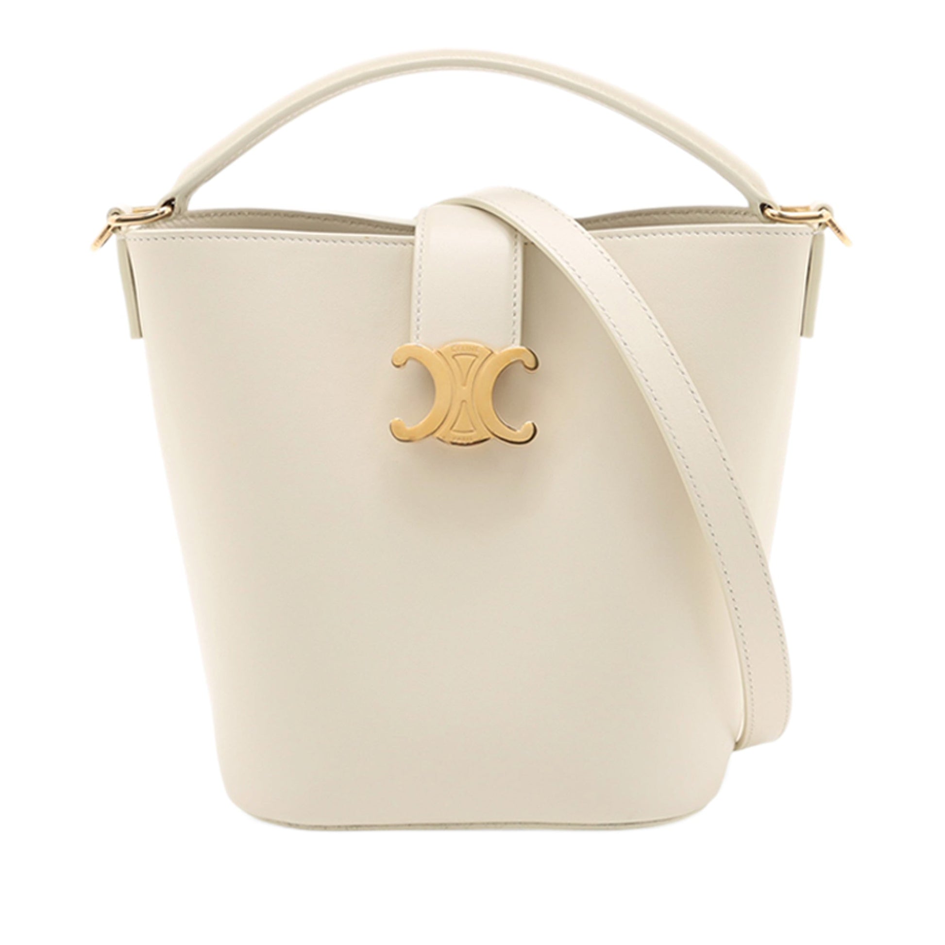 Celine Small Smooth Calfskin Louise Bucket Bag