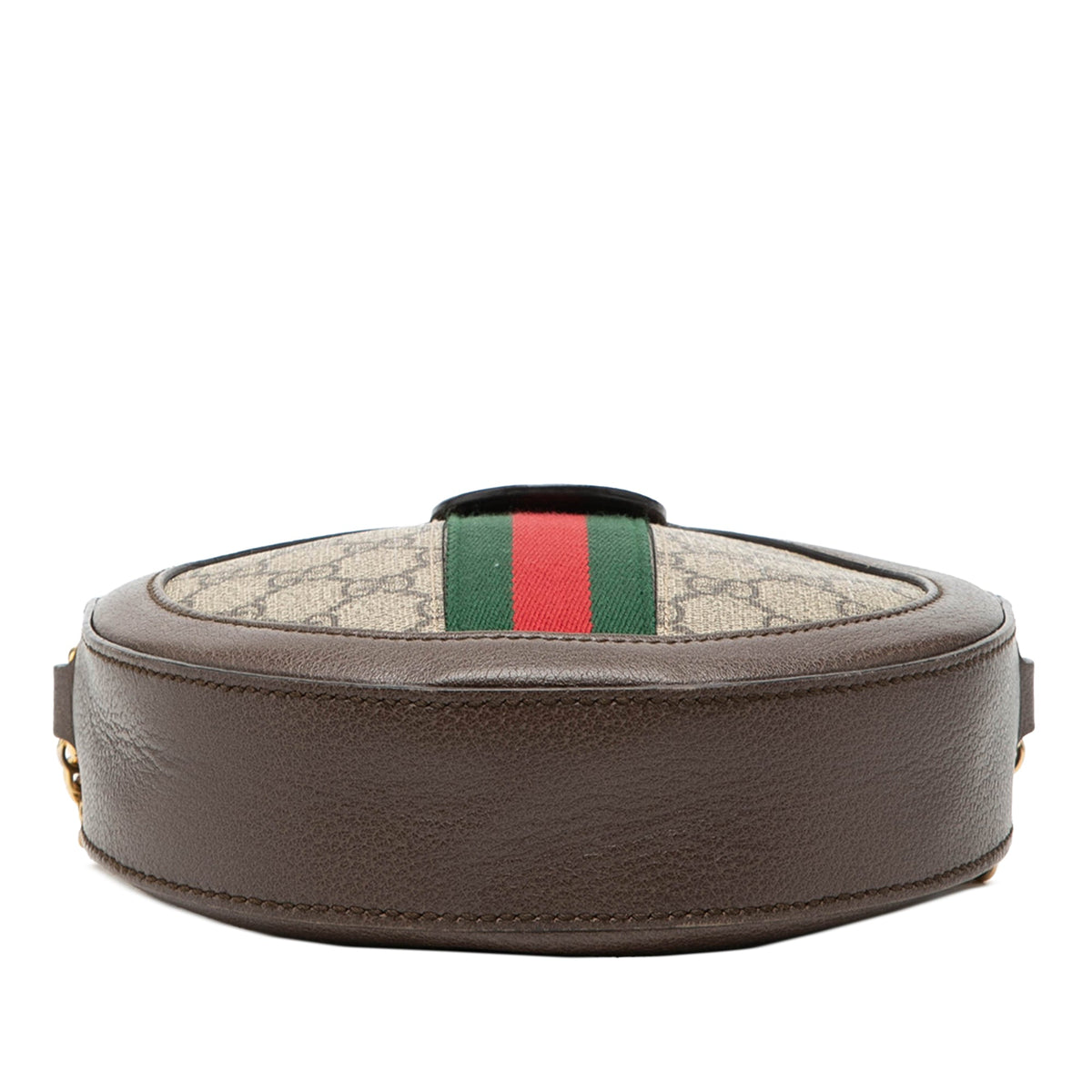 Gucci Mini GG Supreme Web Ophidia Round Crossbody