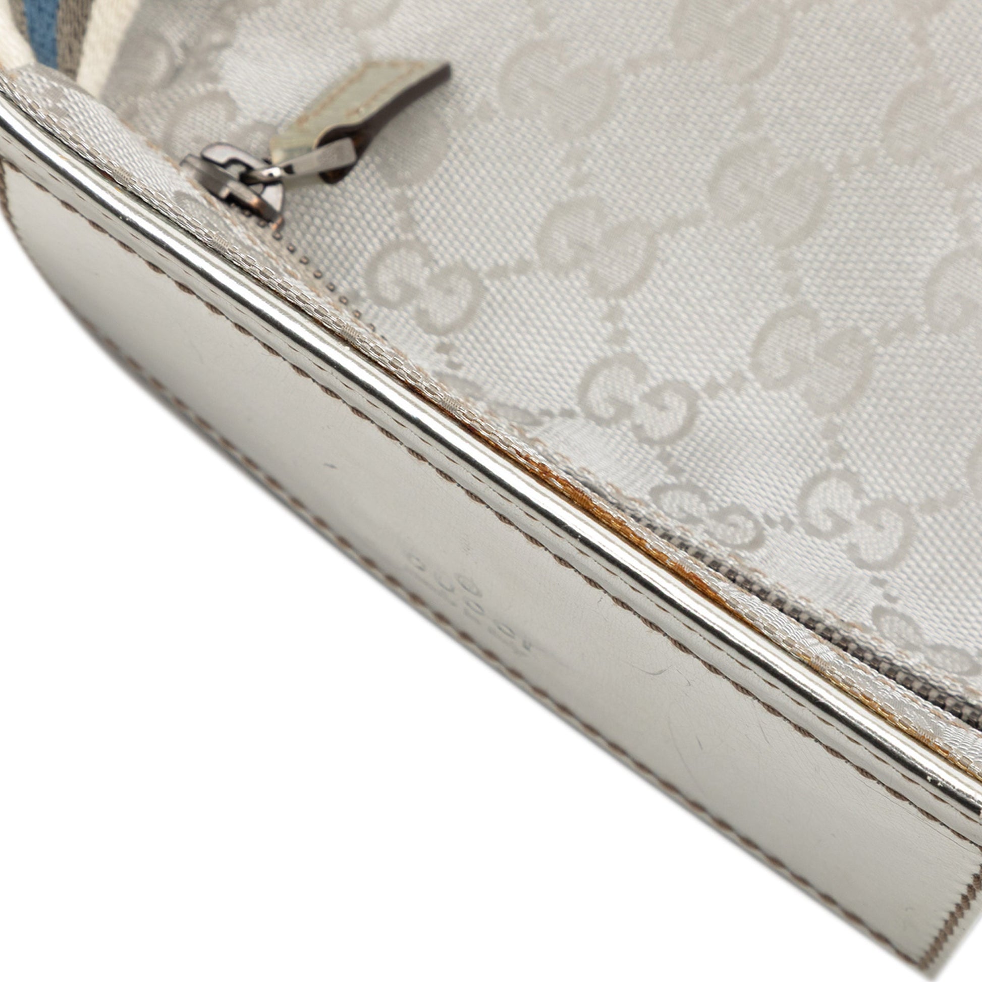 Gucci GG Canvas Web Double Pocket Belt Bag