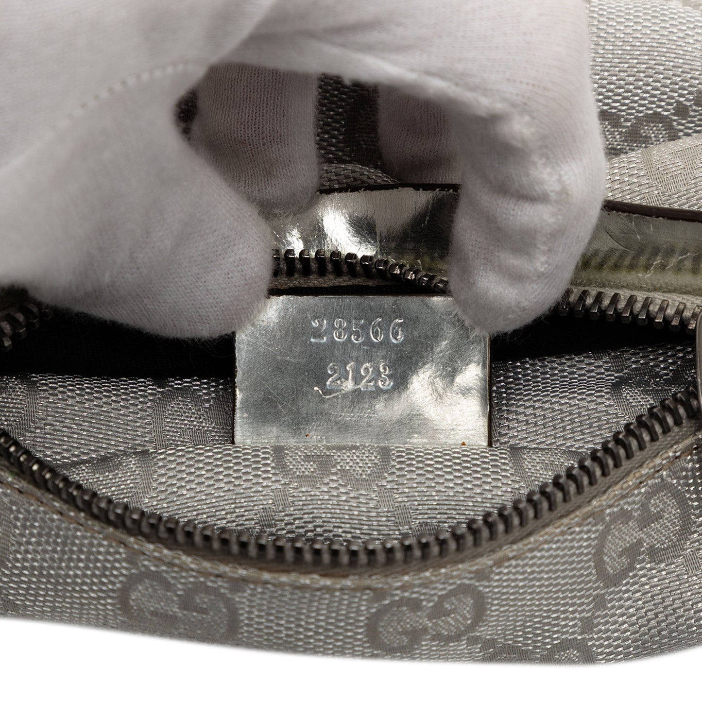 Gucci GG Canvas Web Double Pocket Belt Bag