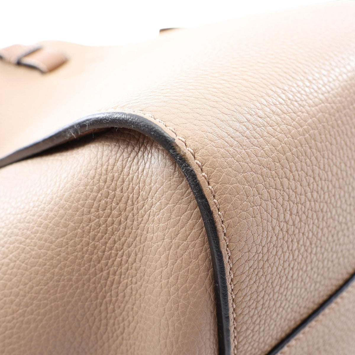 LOEWE Small Grained Calfskin Drawstring Hammock Bag