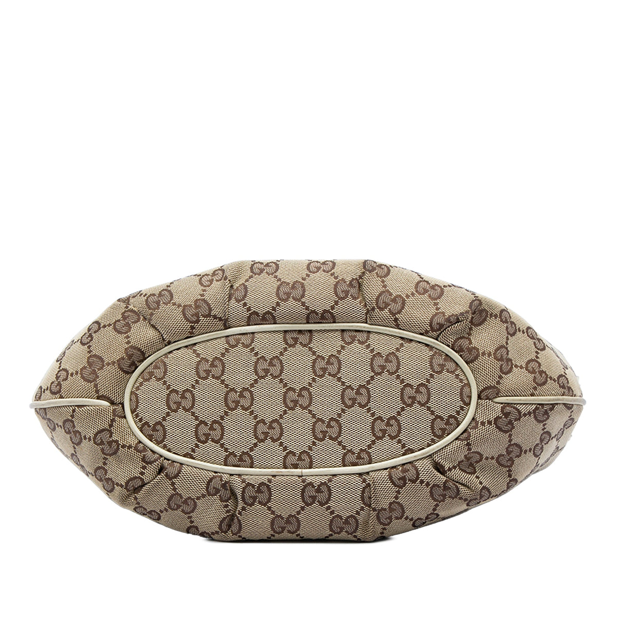 Gucci GG Canvas Pelham Shoulder Bag — Beige