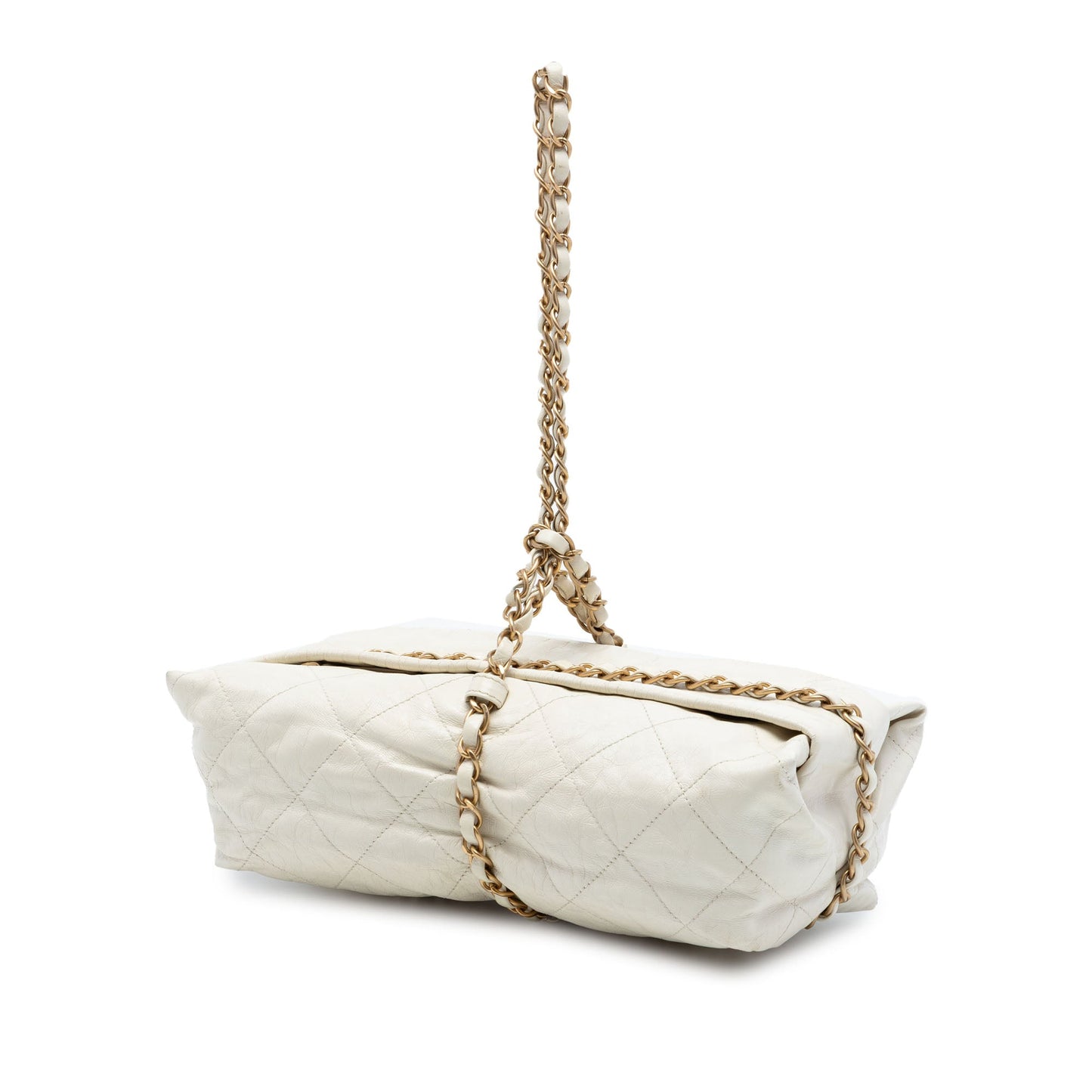 Chanel Quilted Calfskin Midnight Swim Baluchon Bag