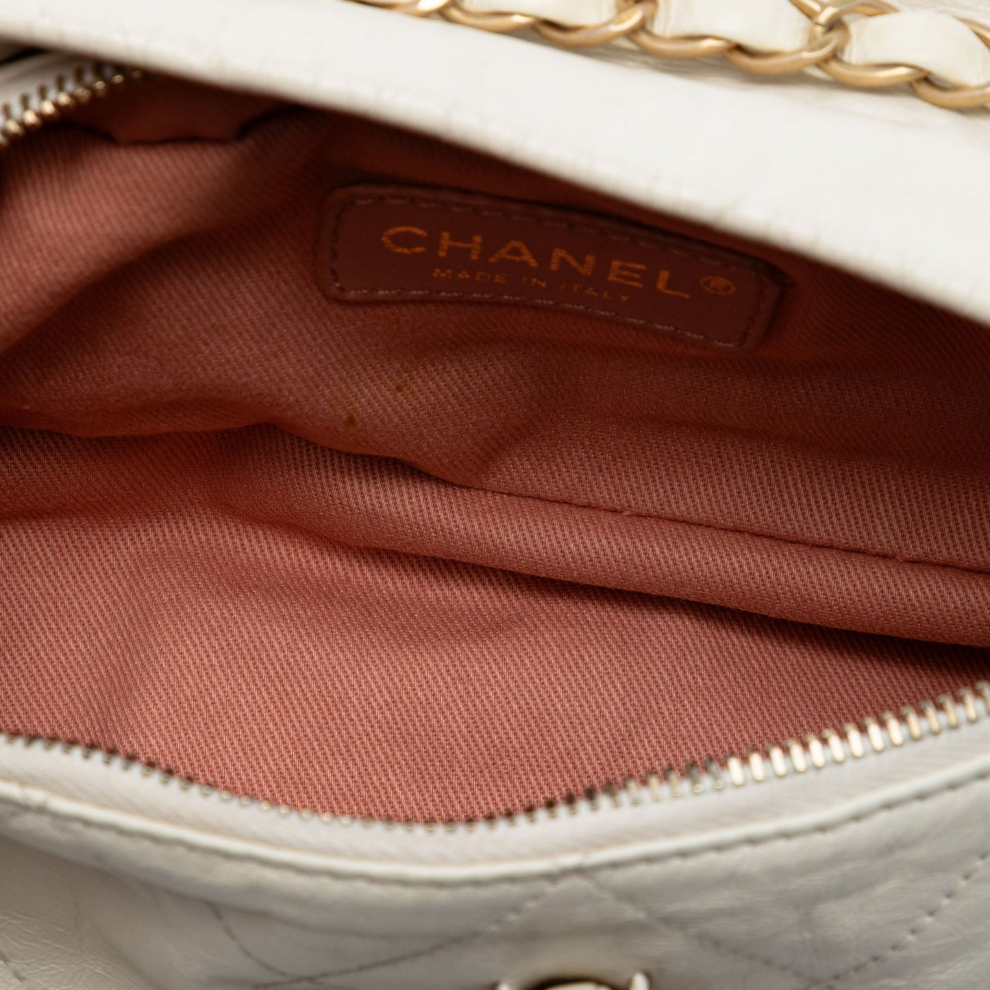 Chanel Quilted Calfskin Midnight Swim Baluchon Bag