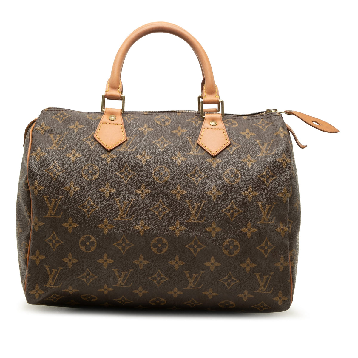 Louis Vuitton Monogram Speedy 30 — Brown