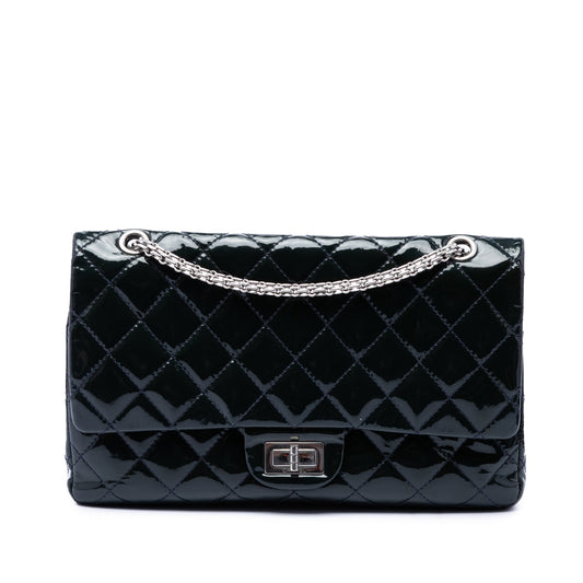 Chanel Quilted Patent Reissue 2.55 Double Flap 227