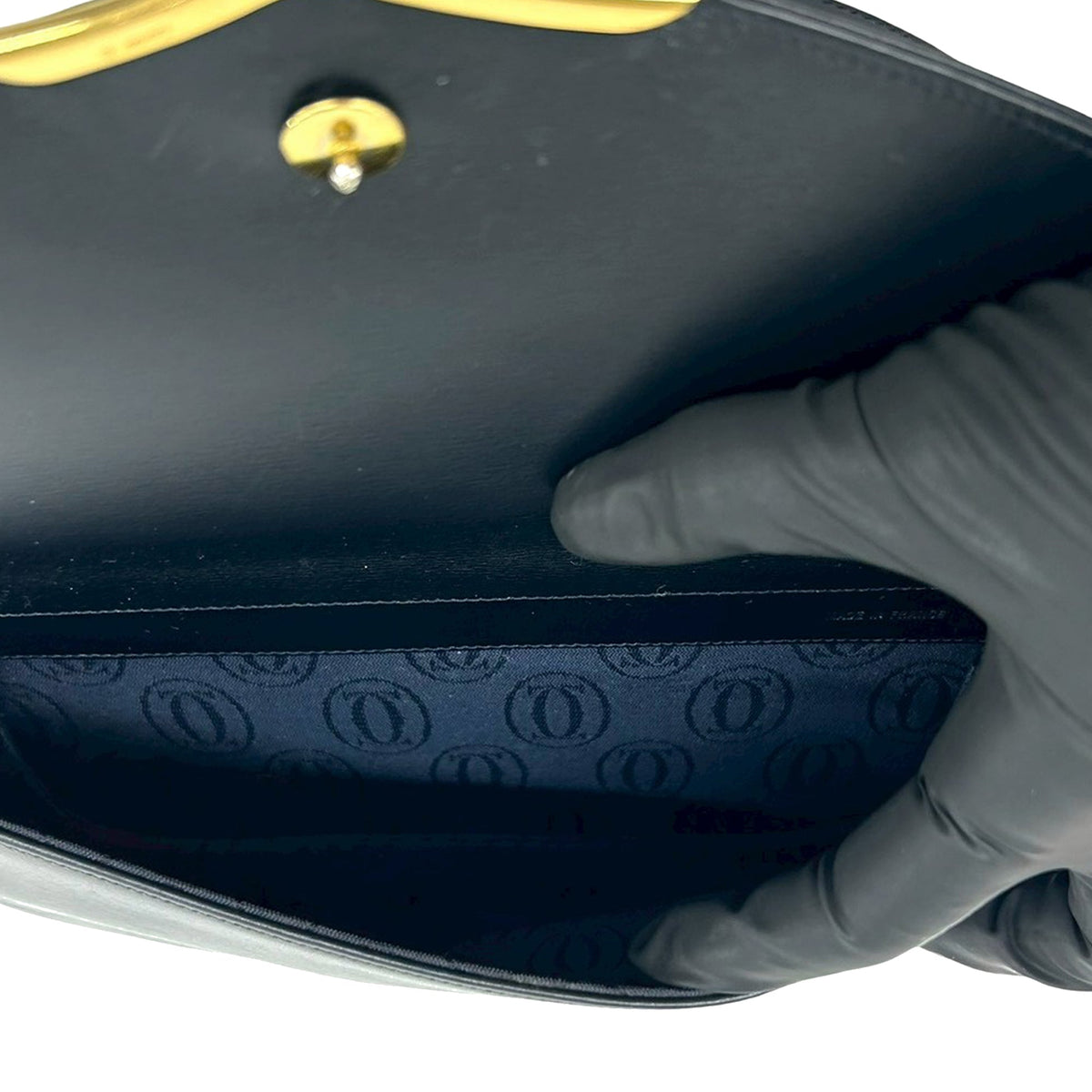 Cartier Leather Sapphire Crossbody