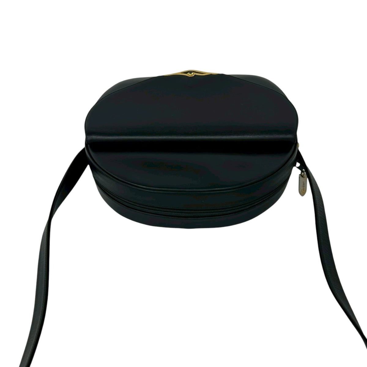 Cartier Leather Sapphire Crossbody