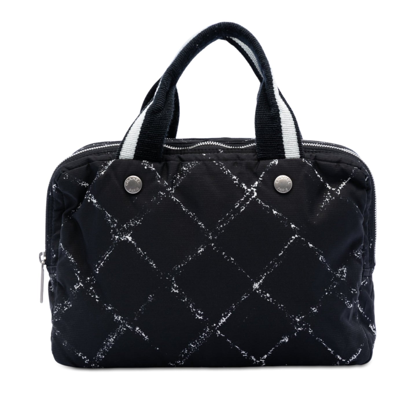 Chanel Old Travel Line Nylon Handbag