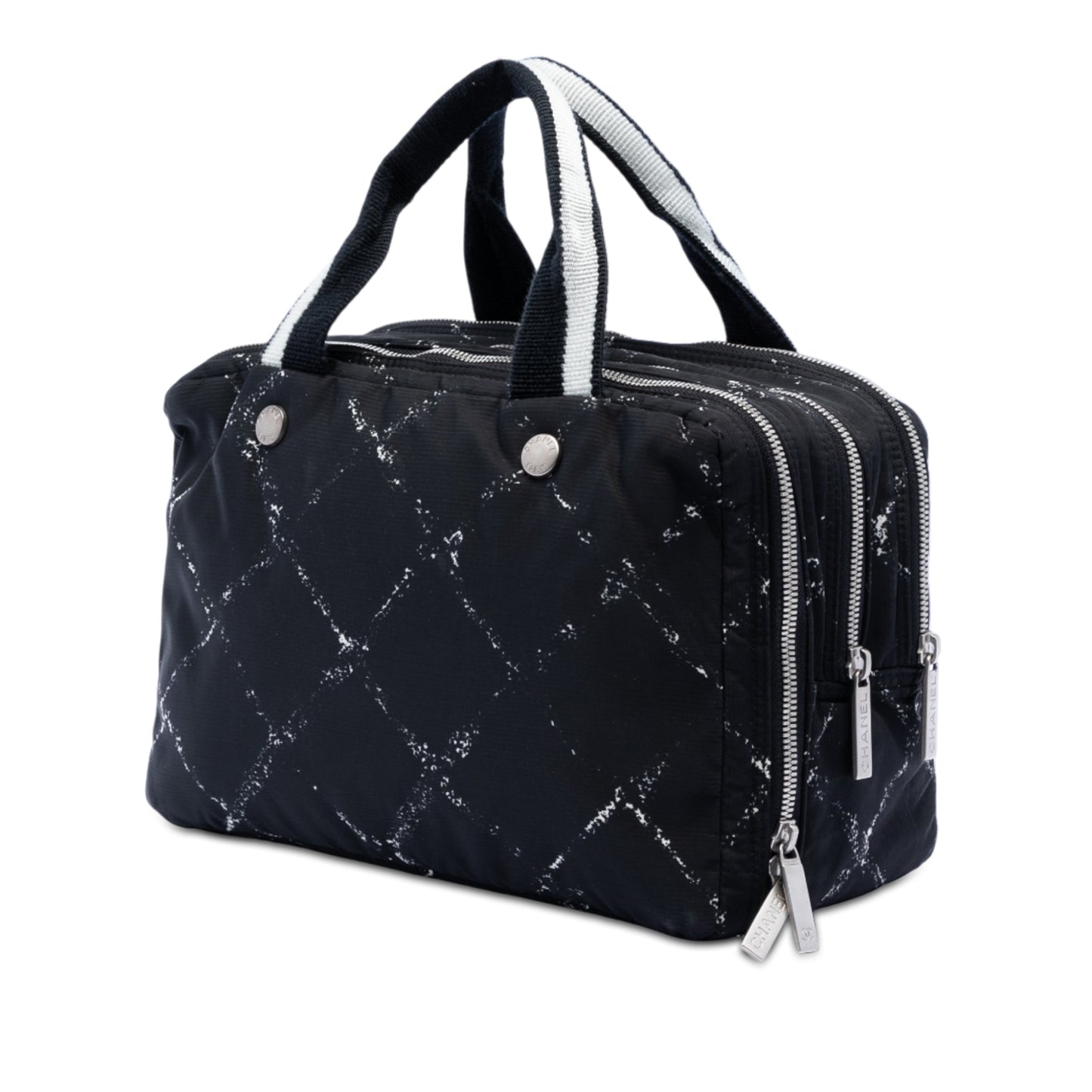 Chanel Old Travel Line Nylon Handbag