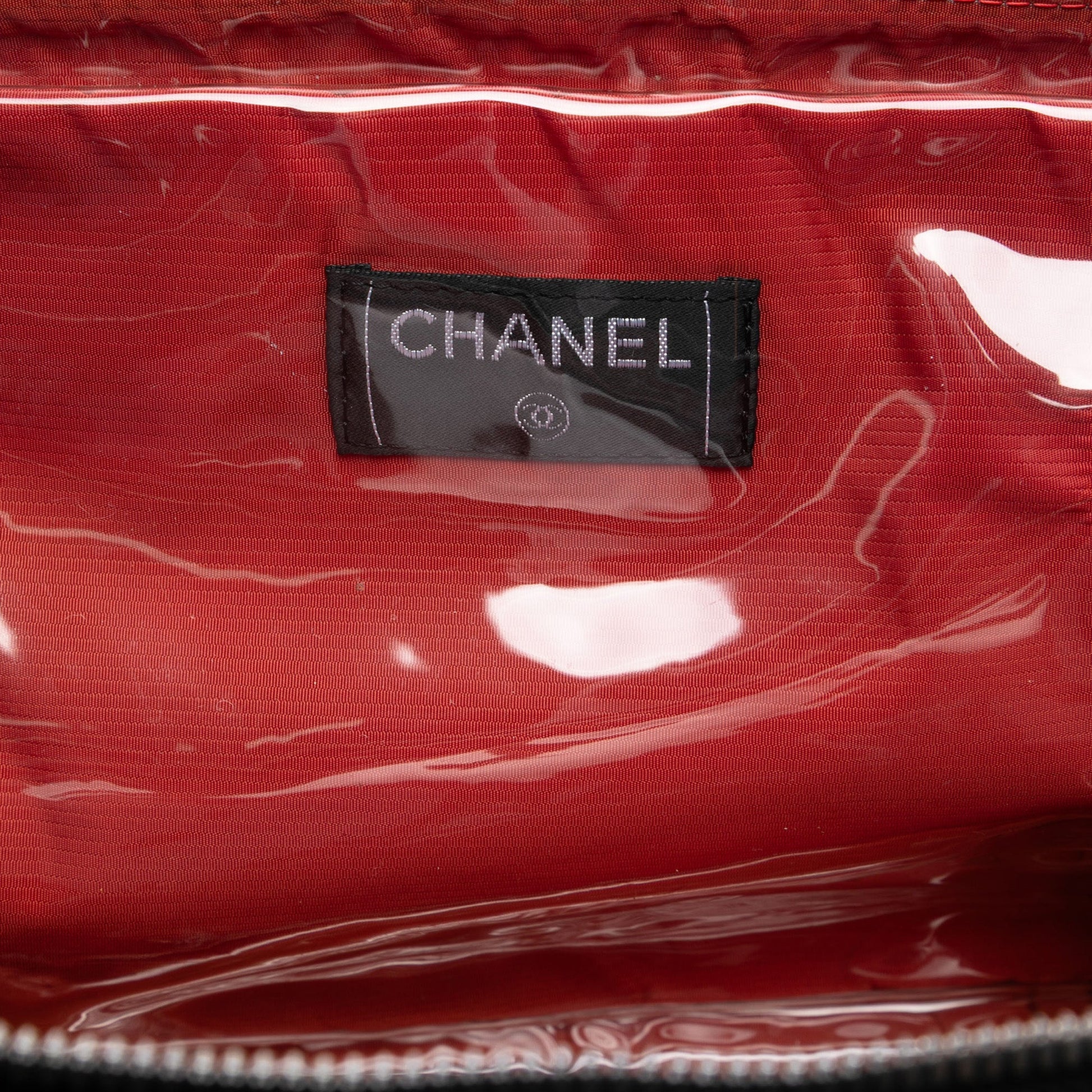 Chanel Old Travel Line Nylon Handbag