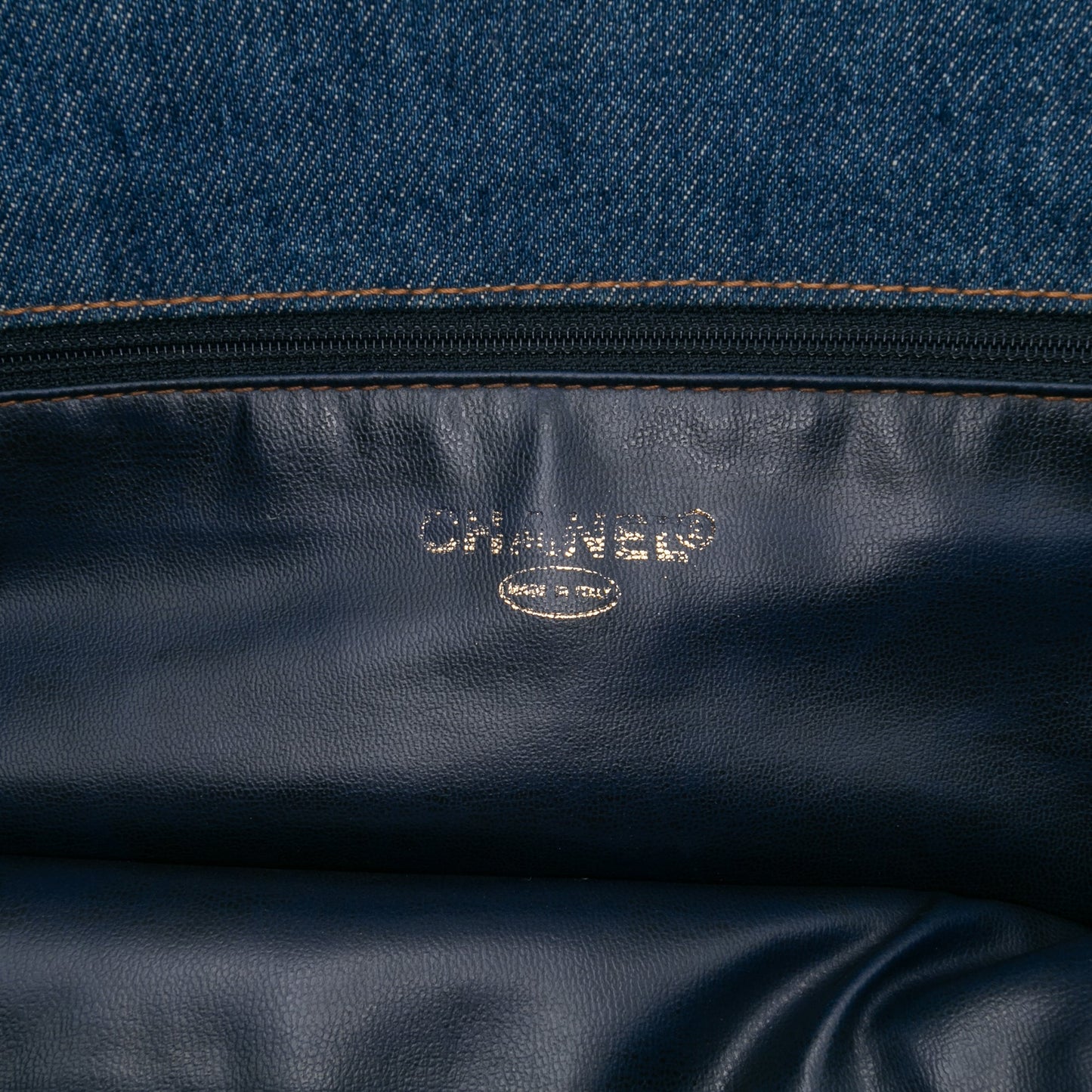 Chanel CC Denim Chain Tote