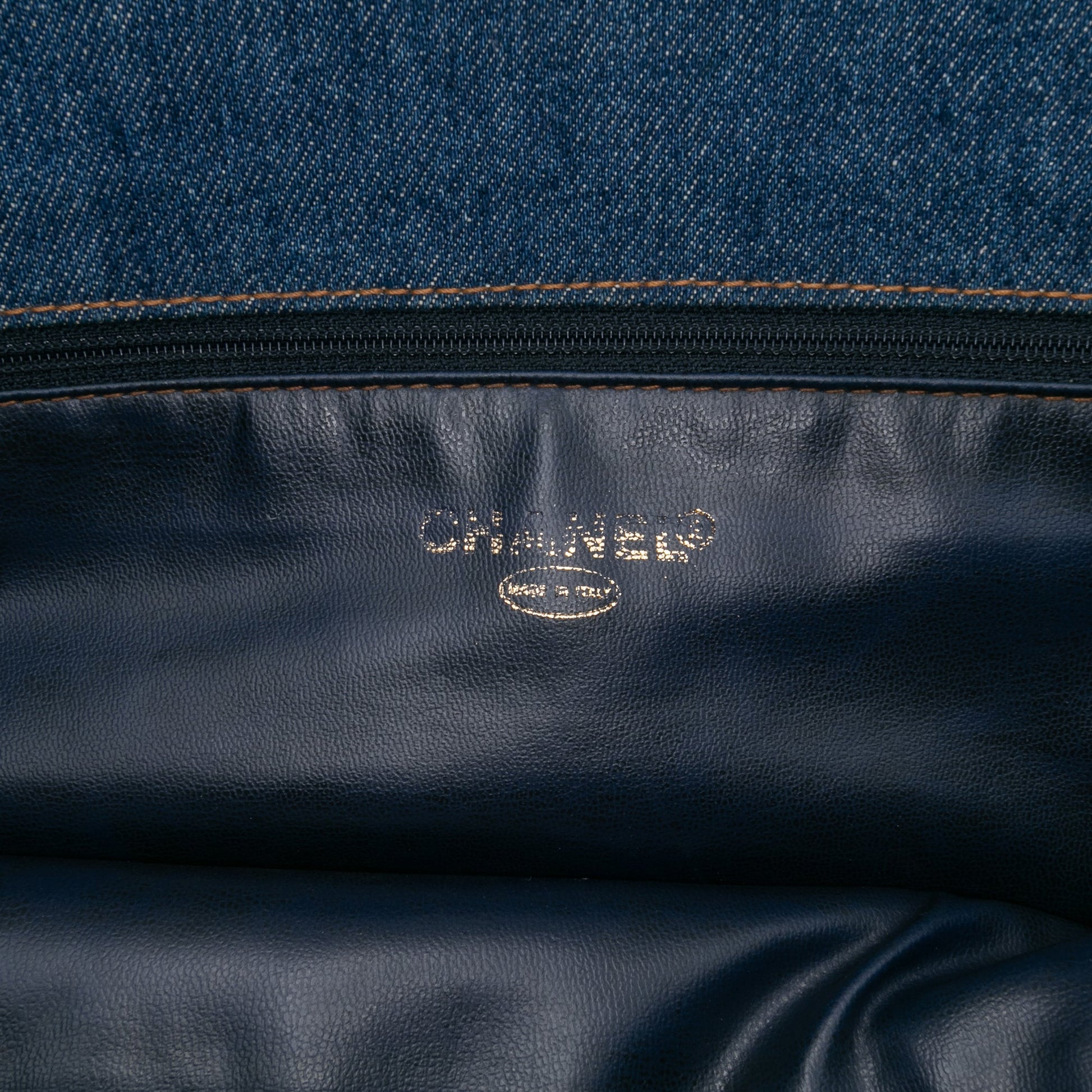 Chanel CC Denim Chain Tote