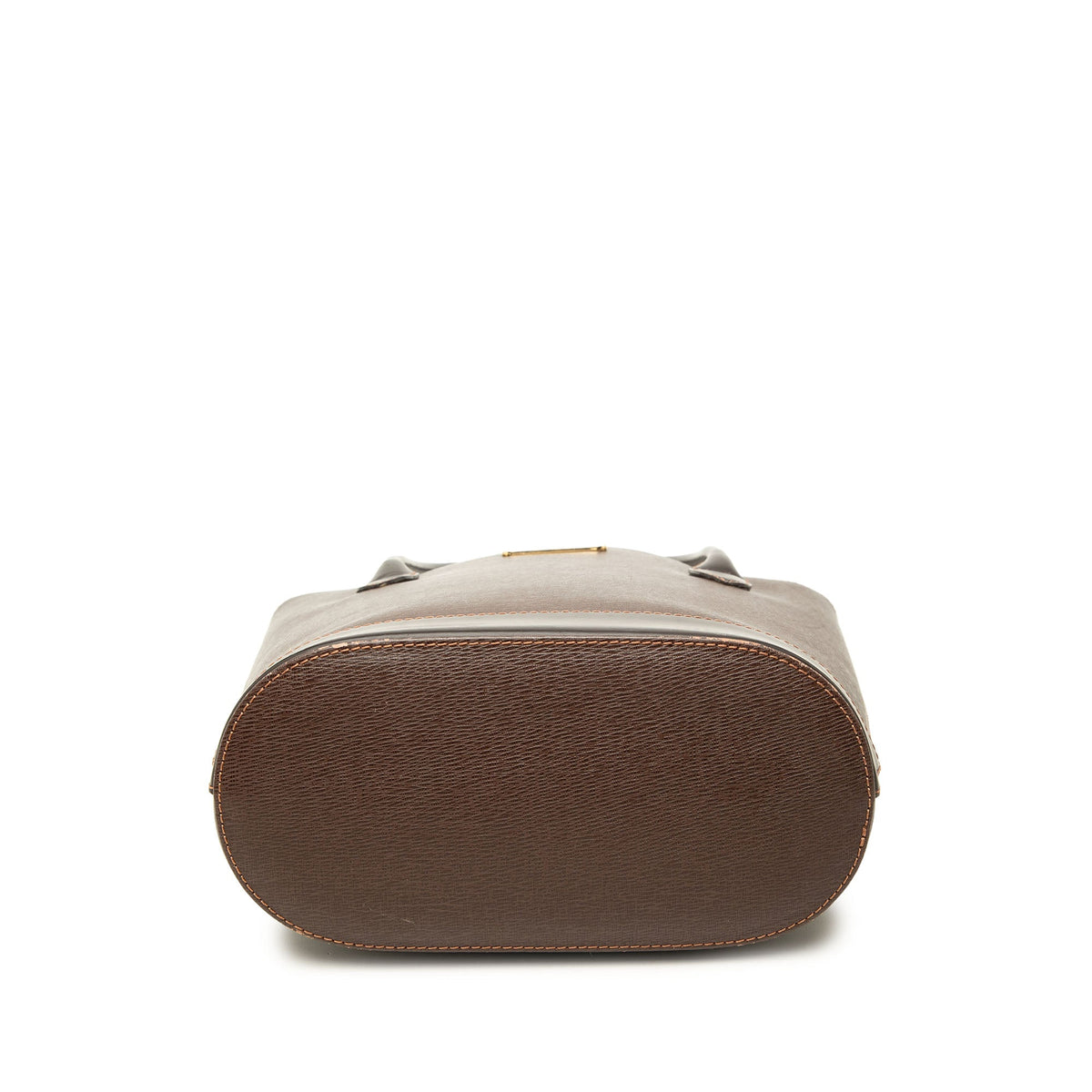 Burberry Calf Leather Bucket — Brown