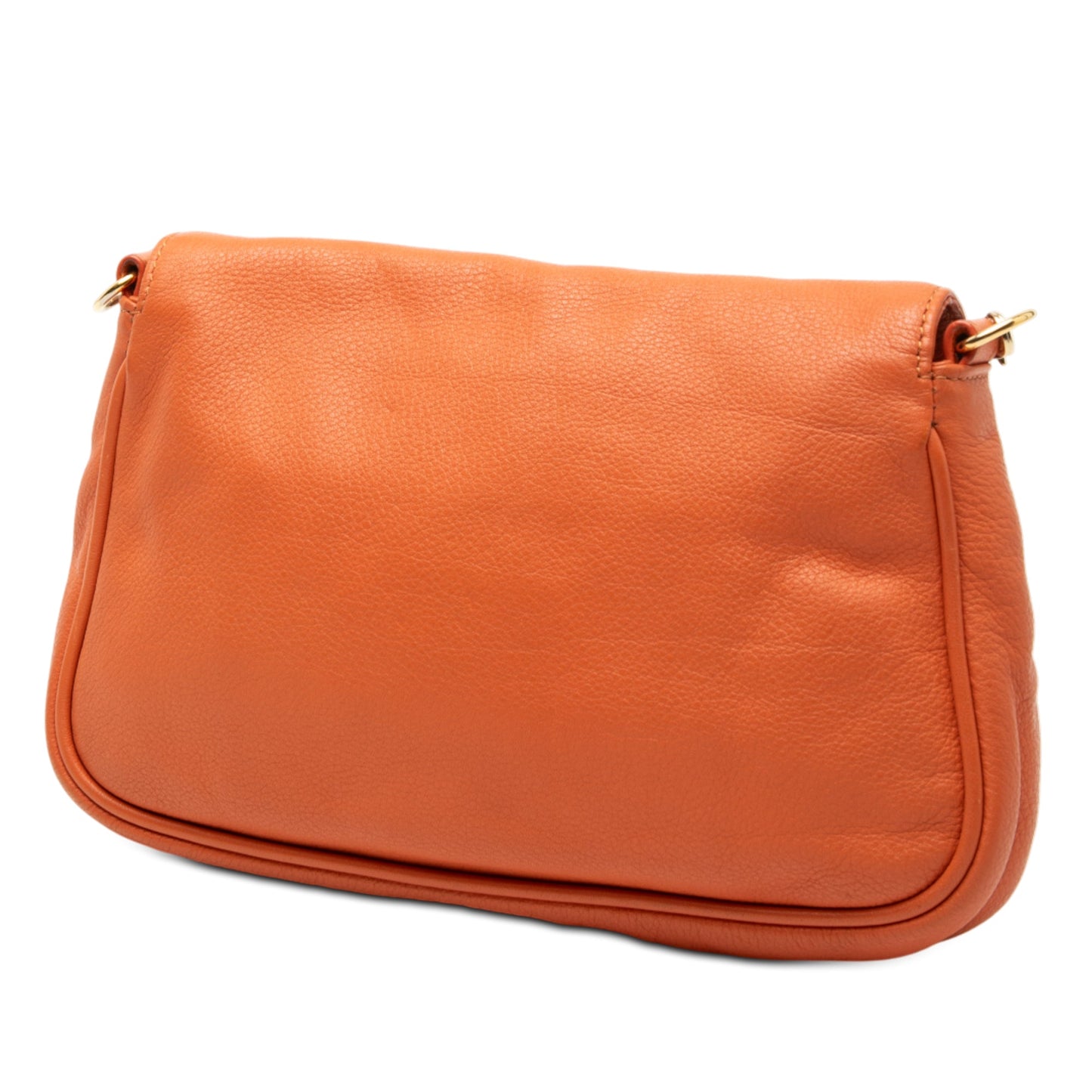 Fendi Leather Fendista Pochette Crossbody
