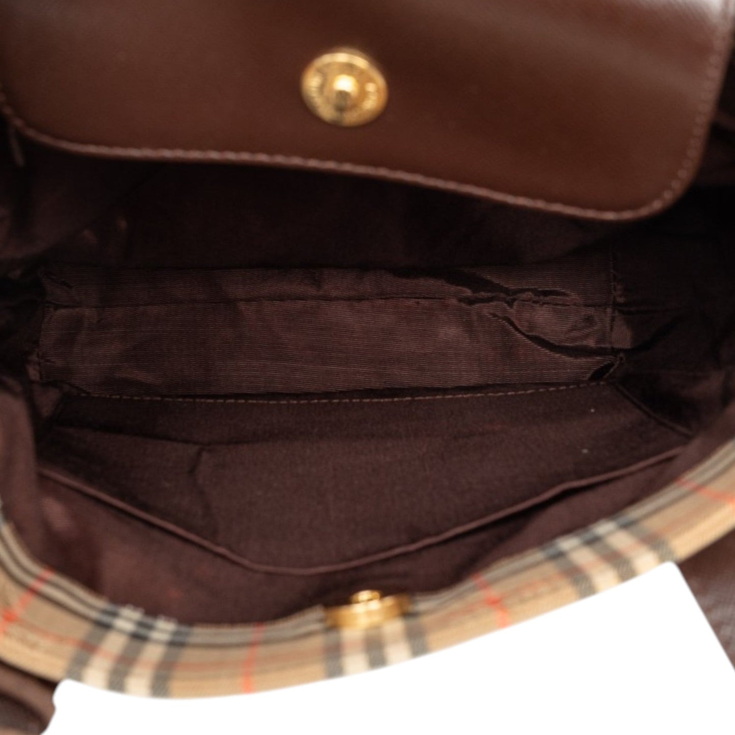 Burberry Haymarket Check Canvas Tote