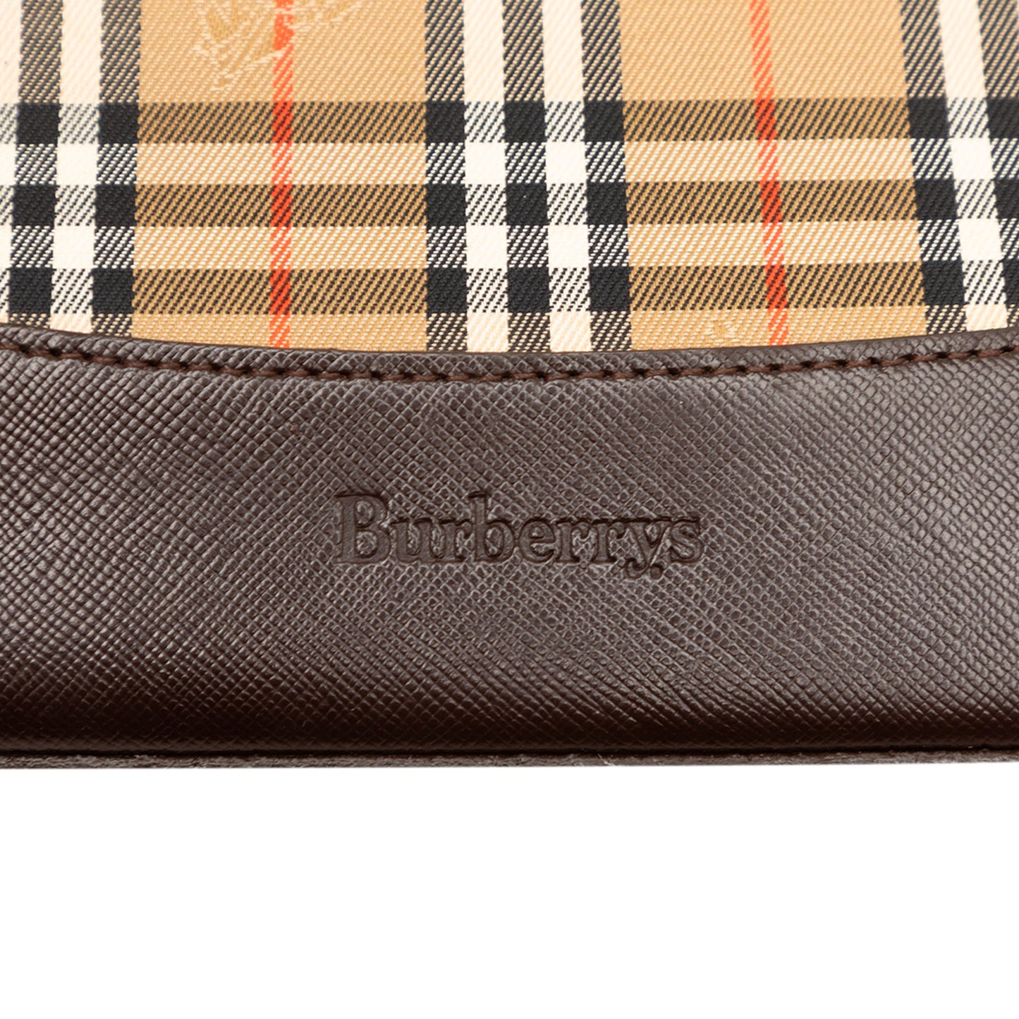 Burberry Haymarket Check Canvas Tote