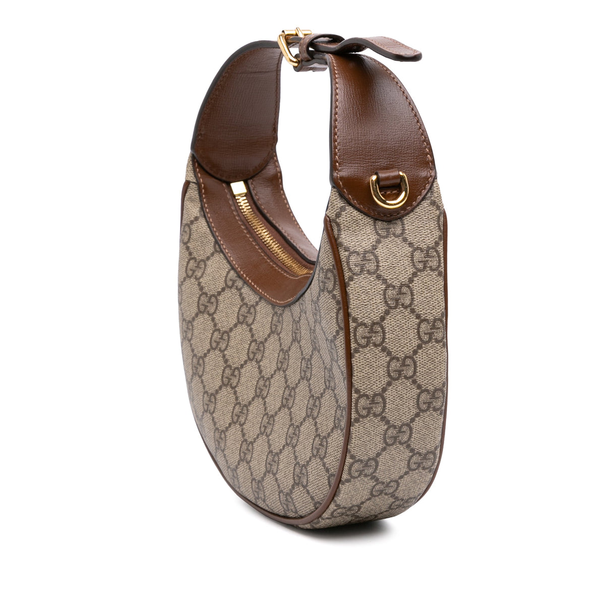 Gucci Mini GG Supreme Half Moon Bag