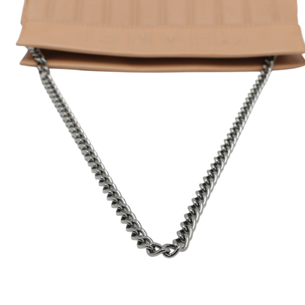 Chanel Vertical Quilt Lambskin Chain Pochette