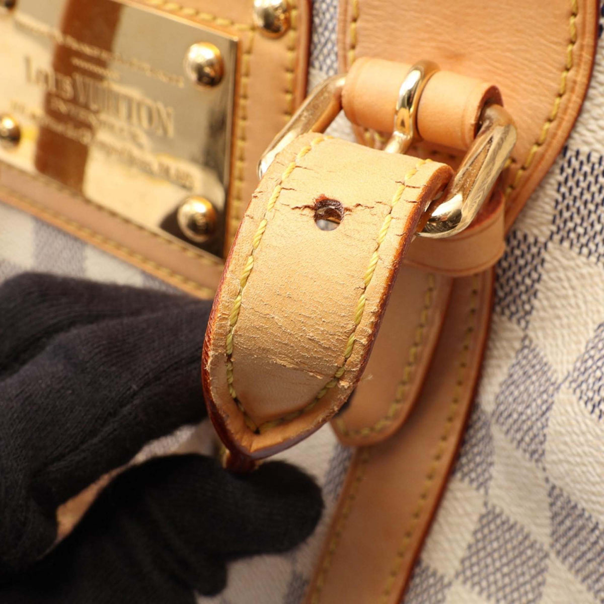 Louis Vuitton Damier Azur Berkeley — White