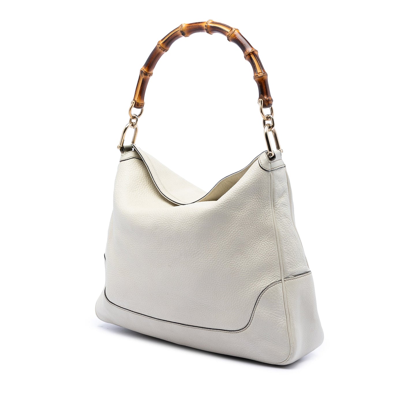 Gucci Calfskin Bamboo Diana Satchel
