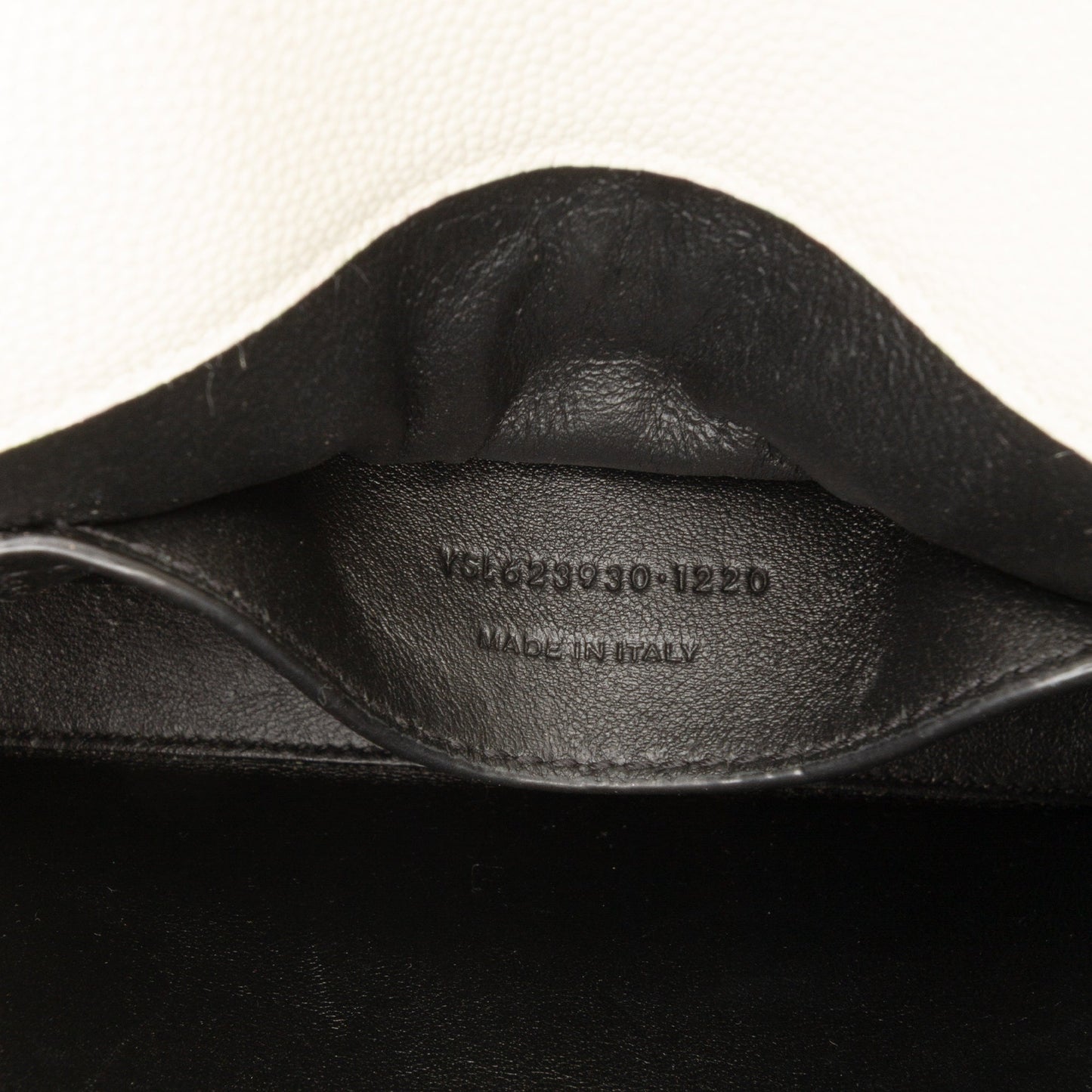 Saint Laurent Mini Grain de Poudre Monogram Cassandra Top Handle Bag
