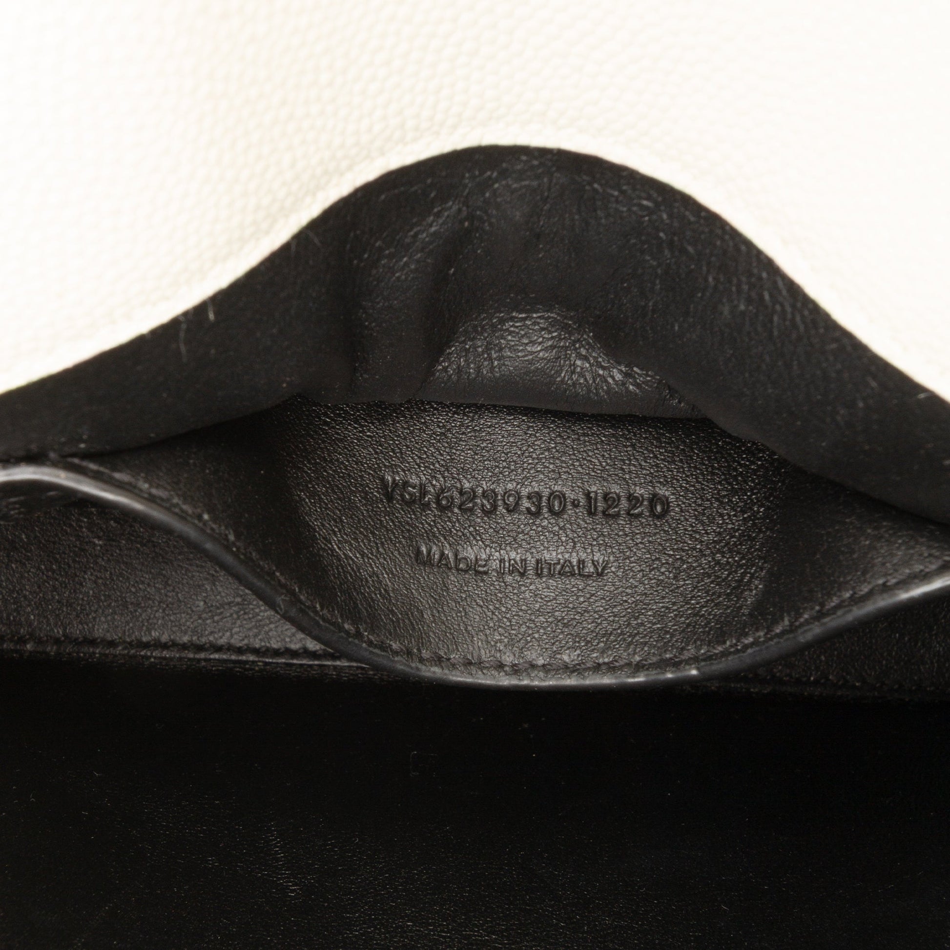 Saint Laurent Mini Grain de Poudre Monogram Cassandra Top Handle Bag