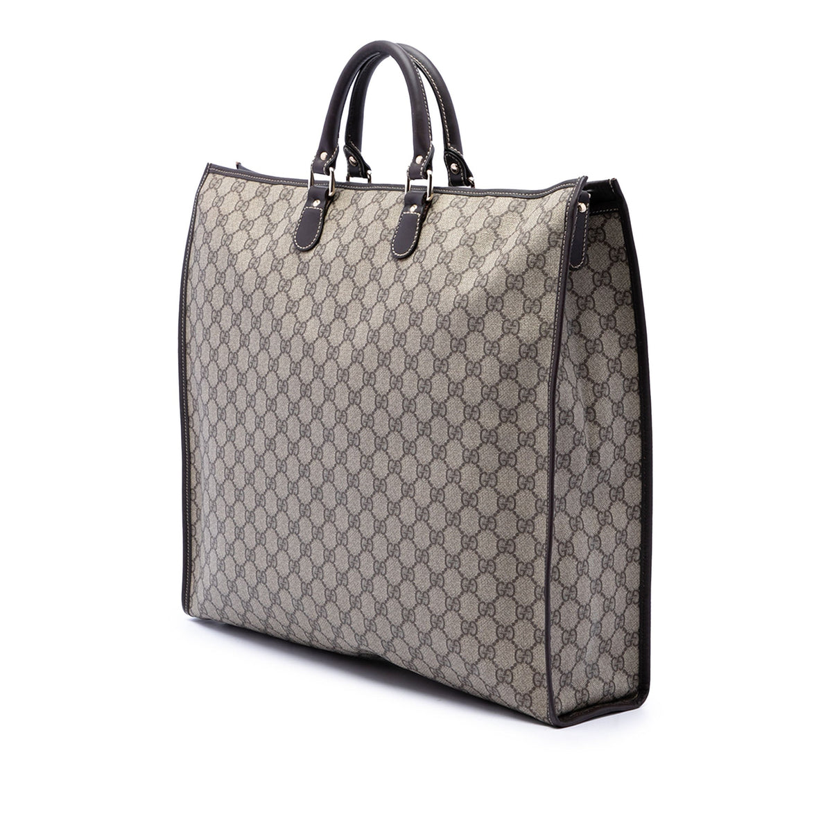 Gucci GG Supreme Tote — Beige