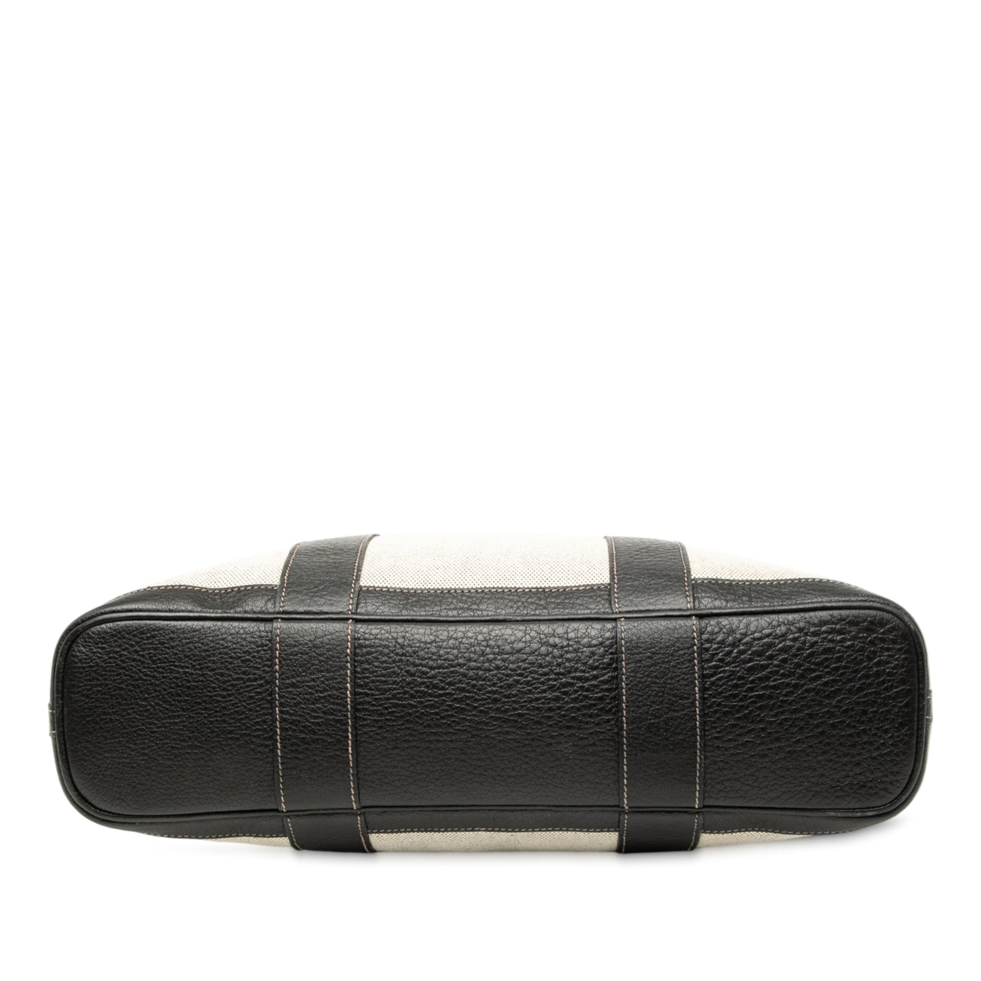 Hermès Toile and Buffalo Leather Garden File 37