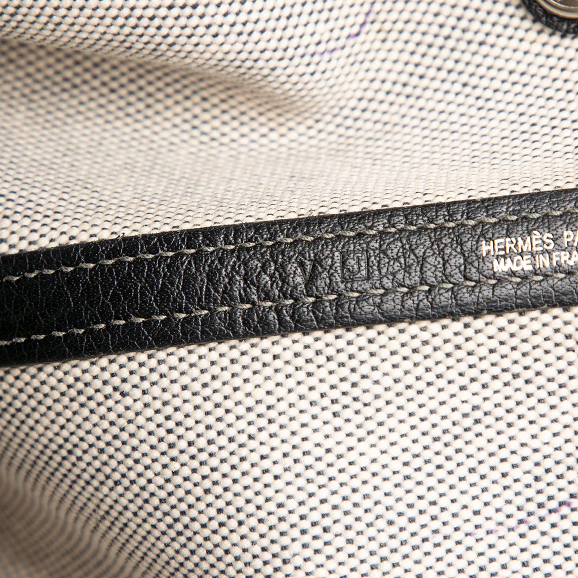 Hermès Toile and Buffalo Leather Garden File 37