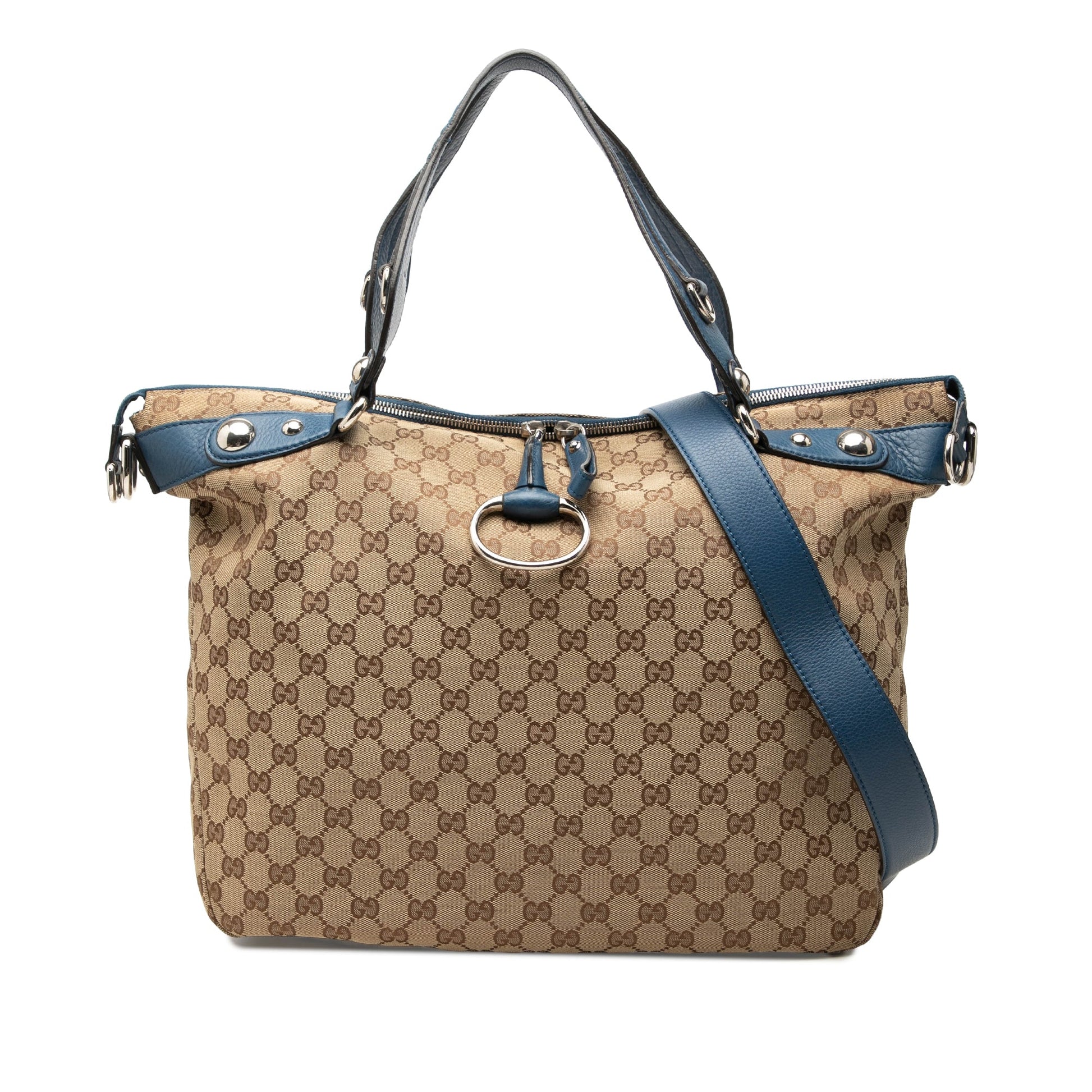 Gucci GG Canvas Icon Bit Satchel