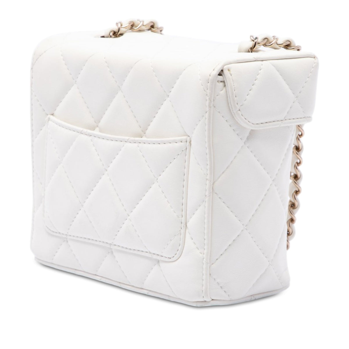 Chanel Small CC Quilted Lambskin Secret Box Bag