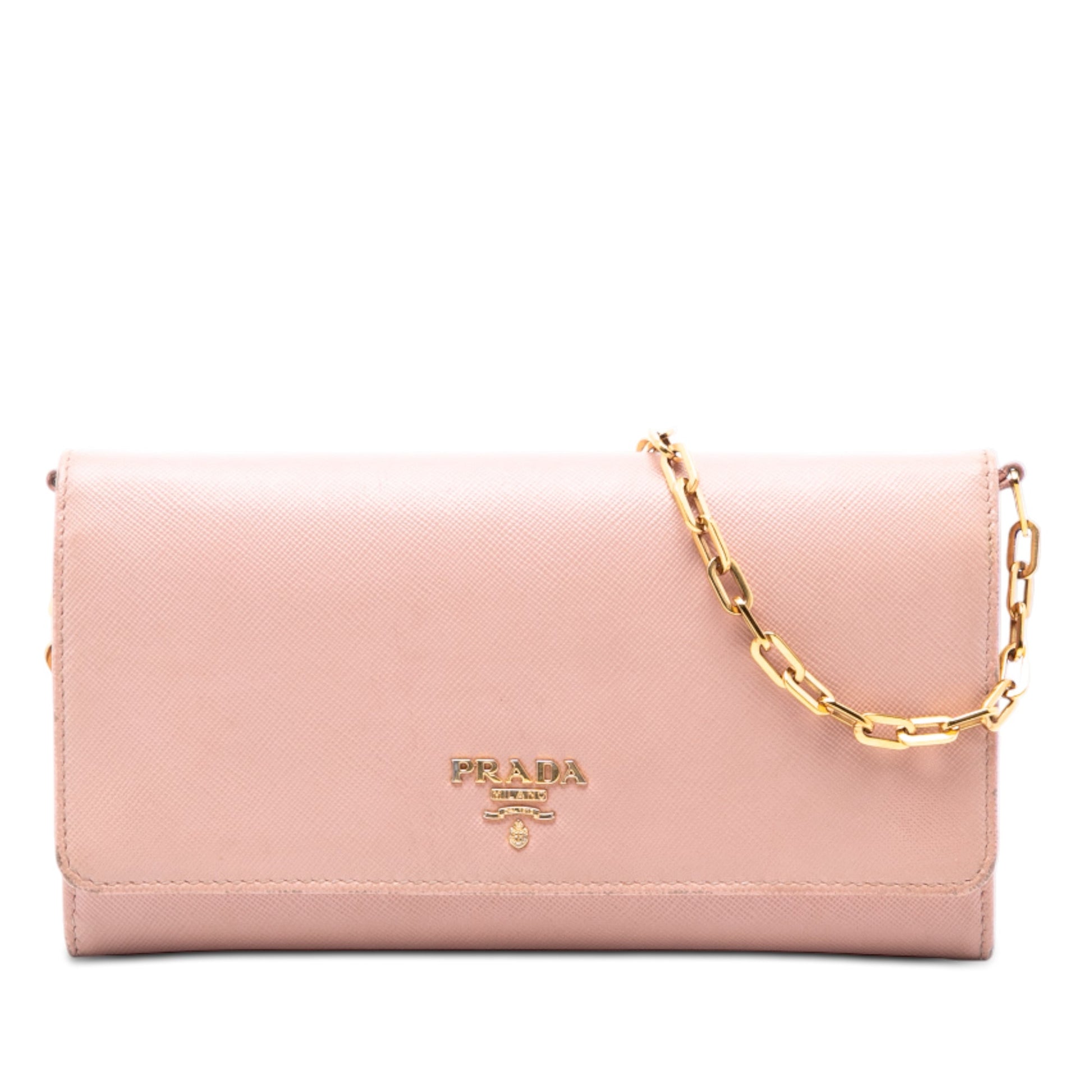 Prada Saffiano Wallet On Chain