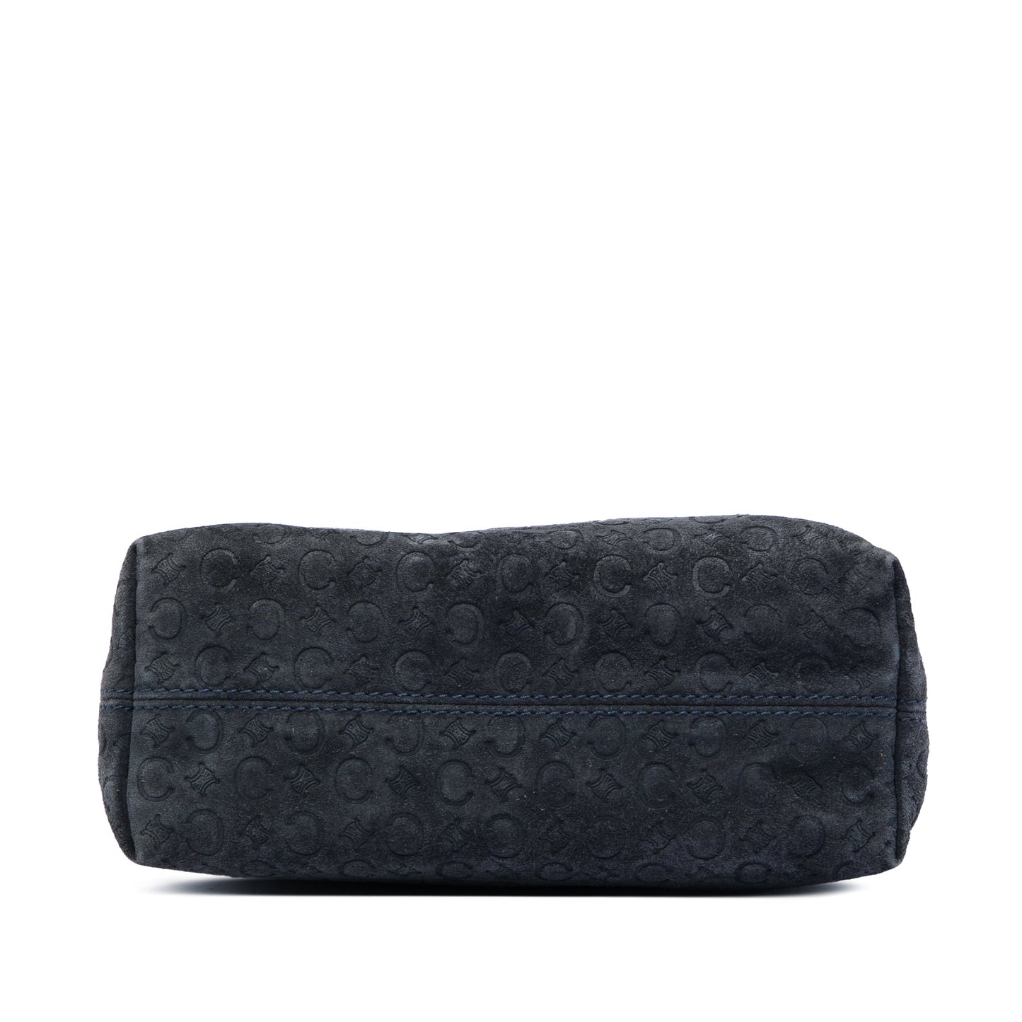 Celine C Macadam Suede Handbag