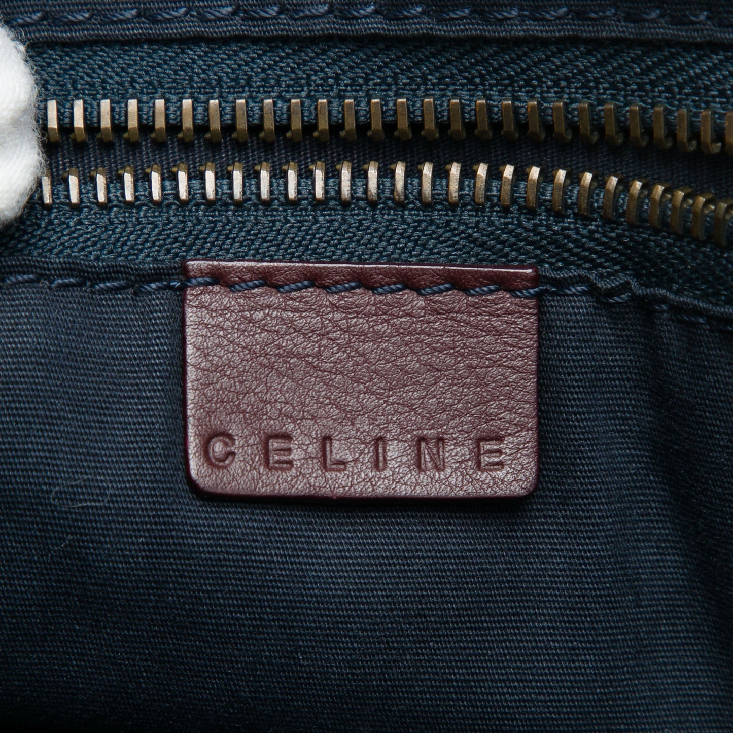 Celine C Macadam Suede Handbag