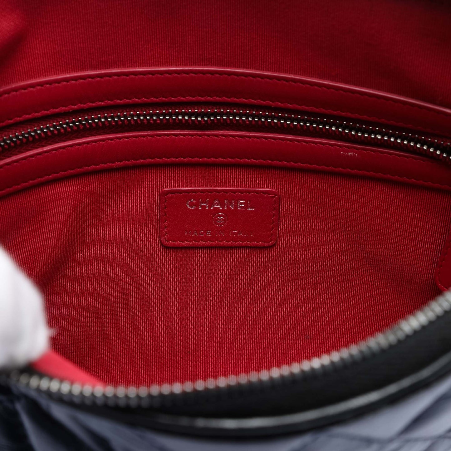 Chanel Medium Aged Calfskin Gabrielle O Case Clutch