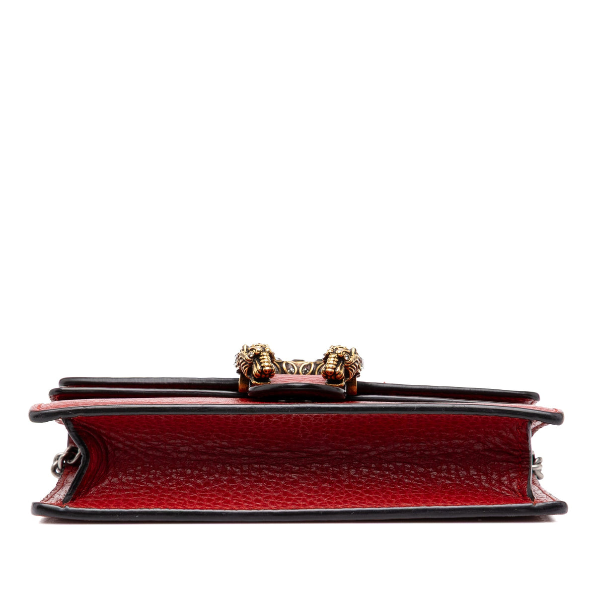 Gucci Mini Calfskin Dionysus Crossbody — Red