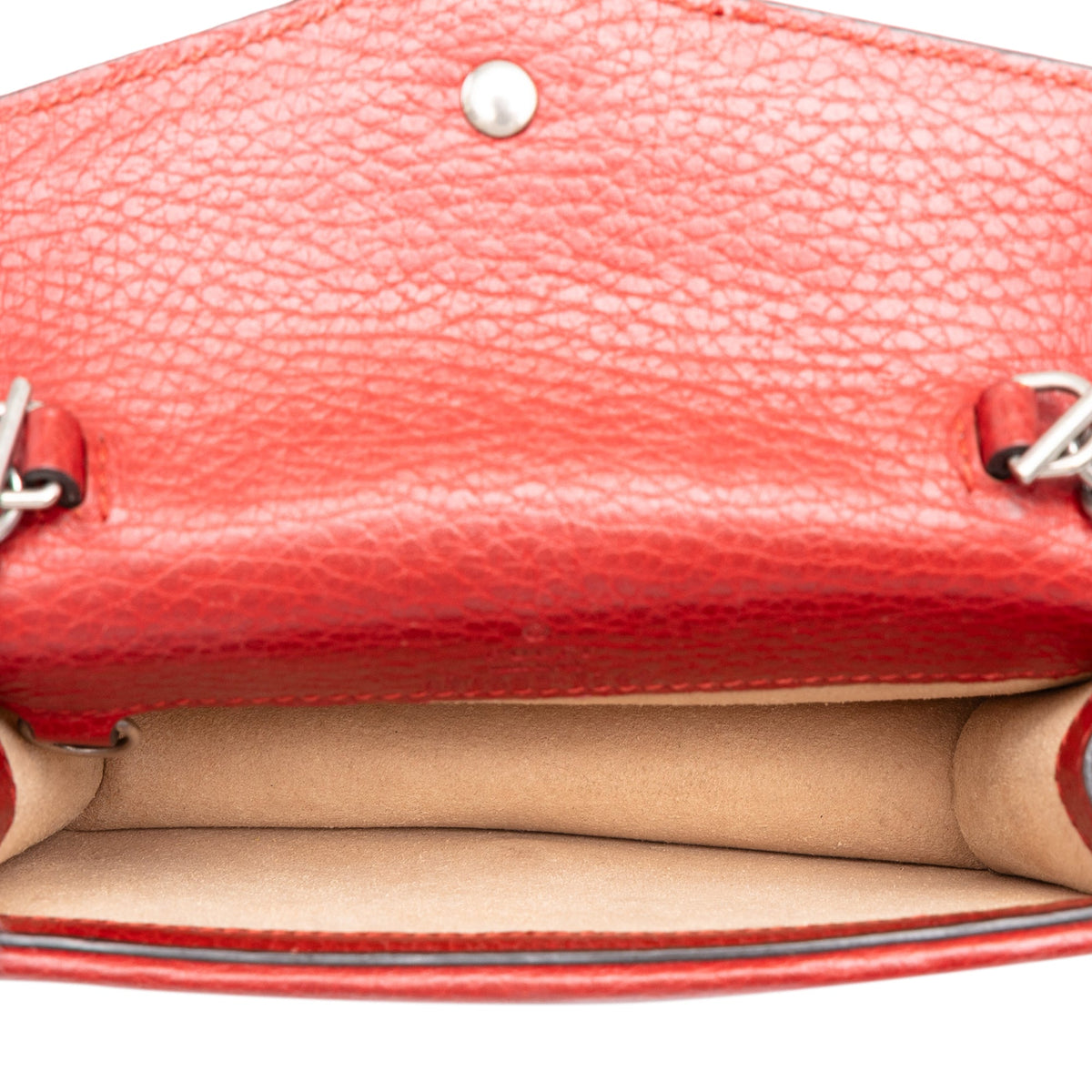 Gucci Mini Calfskin Dionysus Crossbody — Red