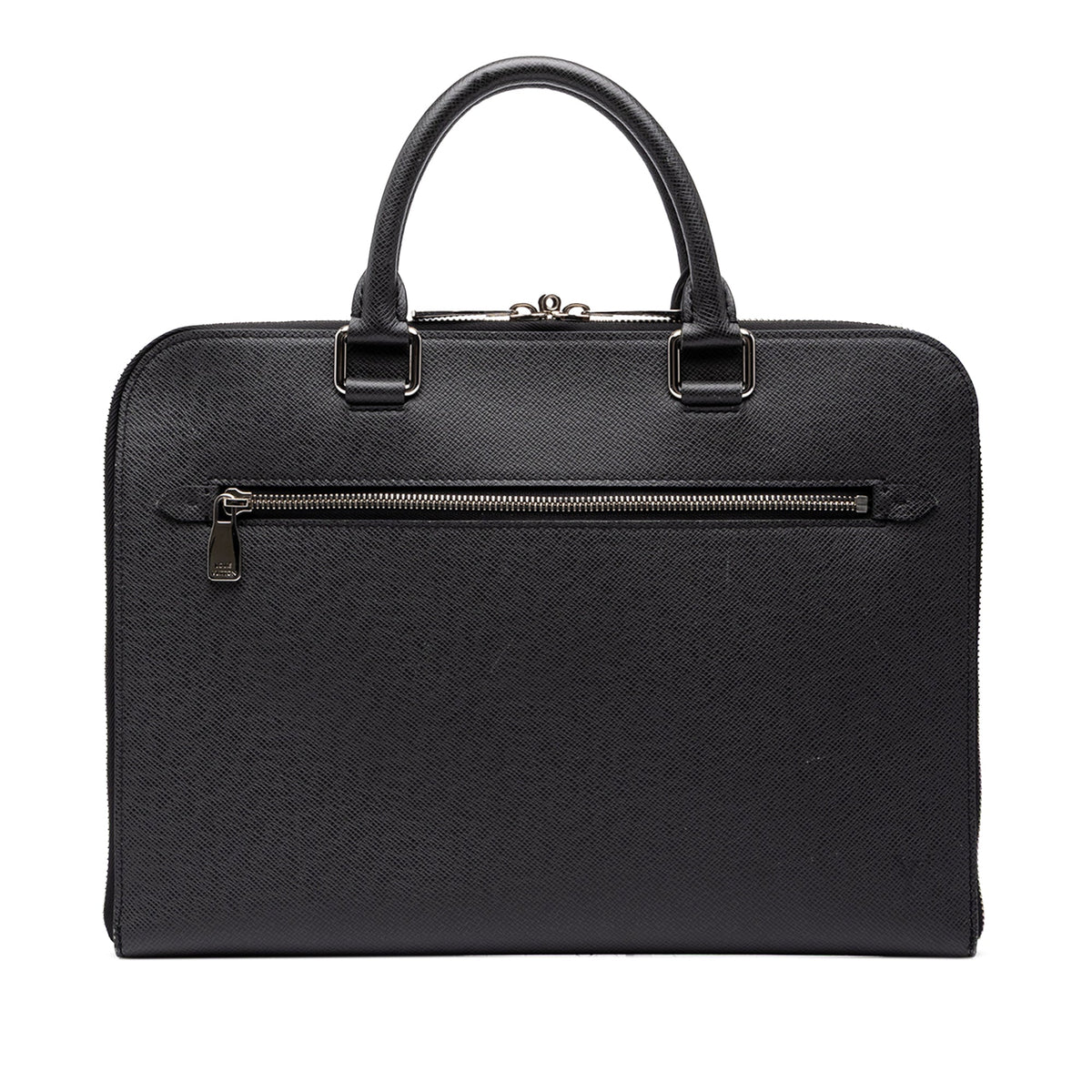 Louis Vuitton Taiga Porte Documents Slim — Black