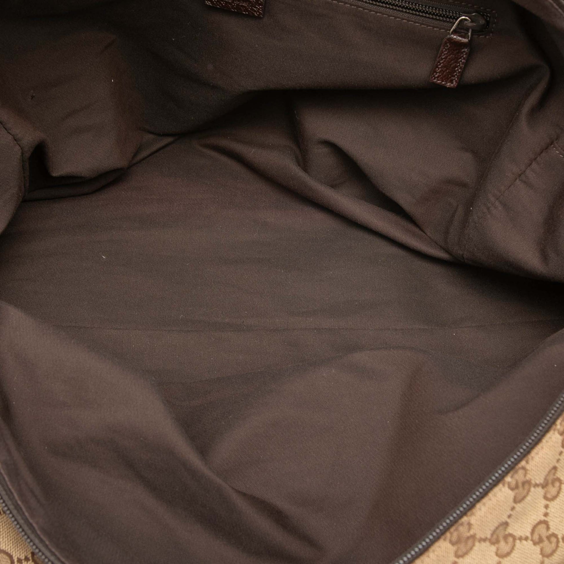 Gucci GG Canvas Web Duffle Bag
