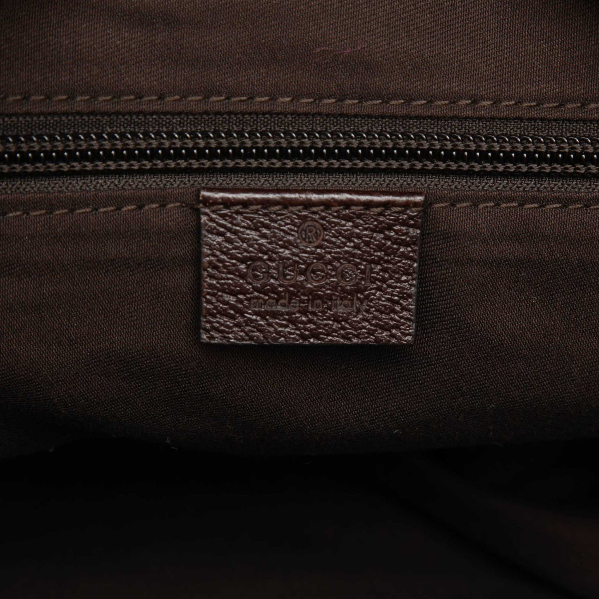 Gucci GG Canvas Web Duffle Bag