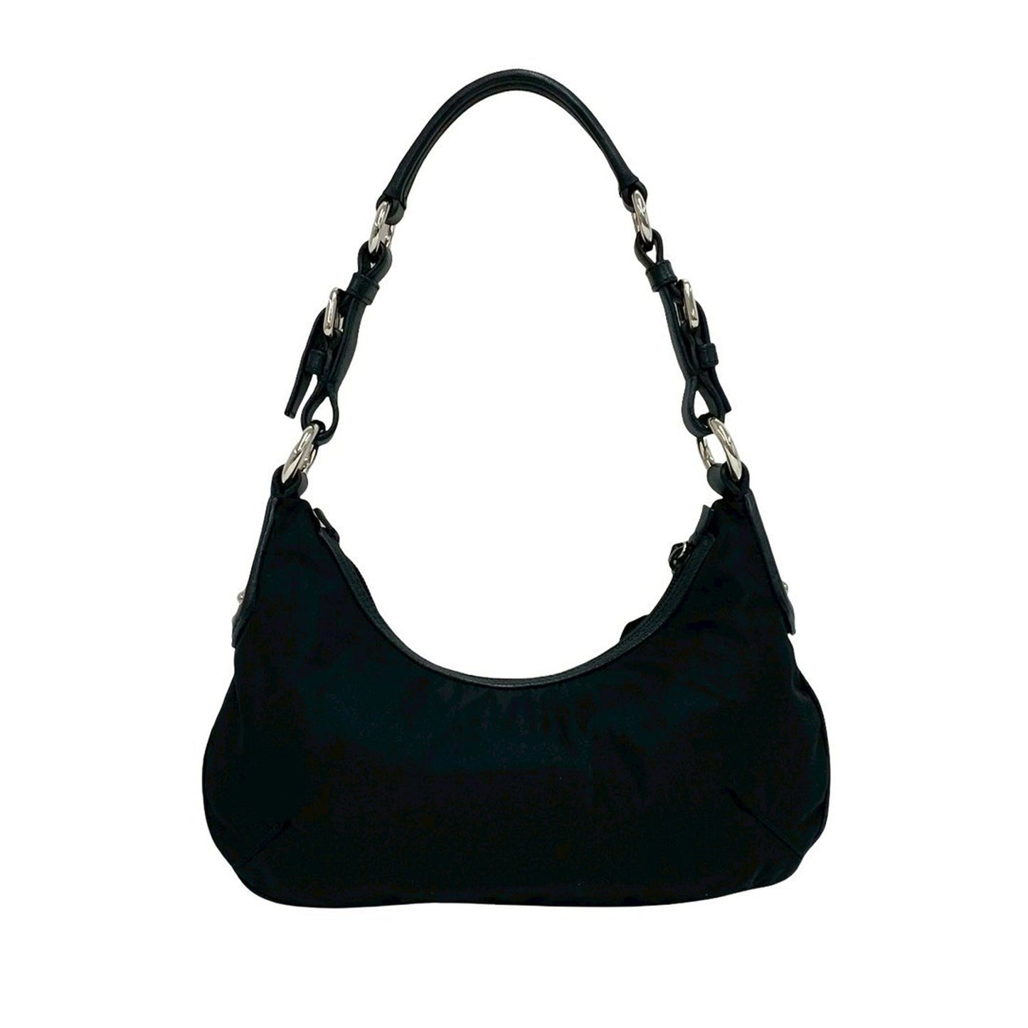 Prada Beaded Tessuto Evening Bear Shoulder Bag