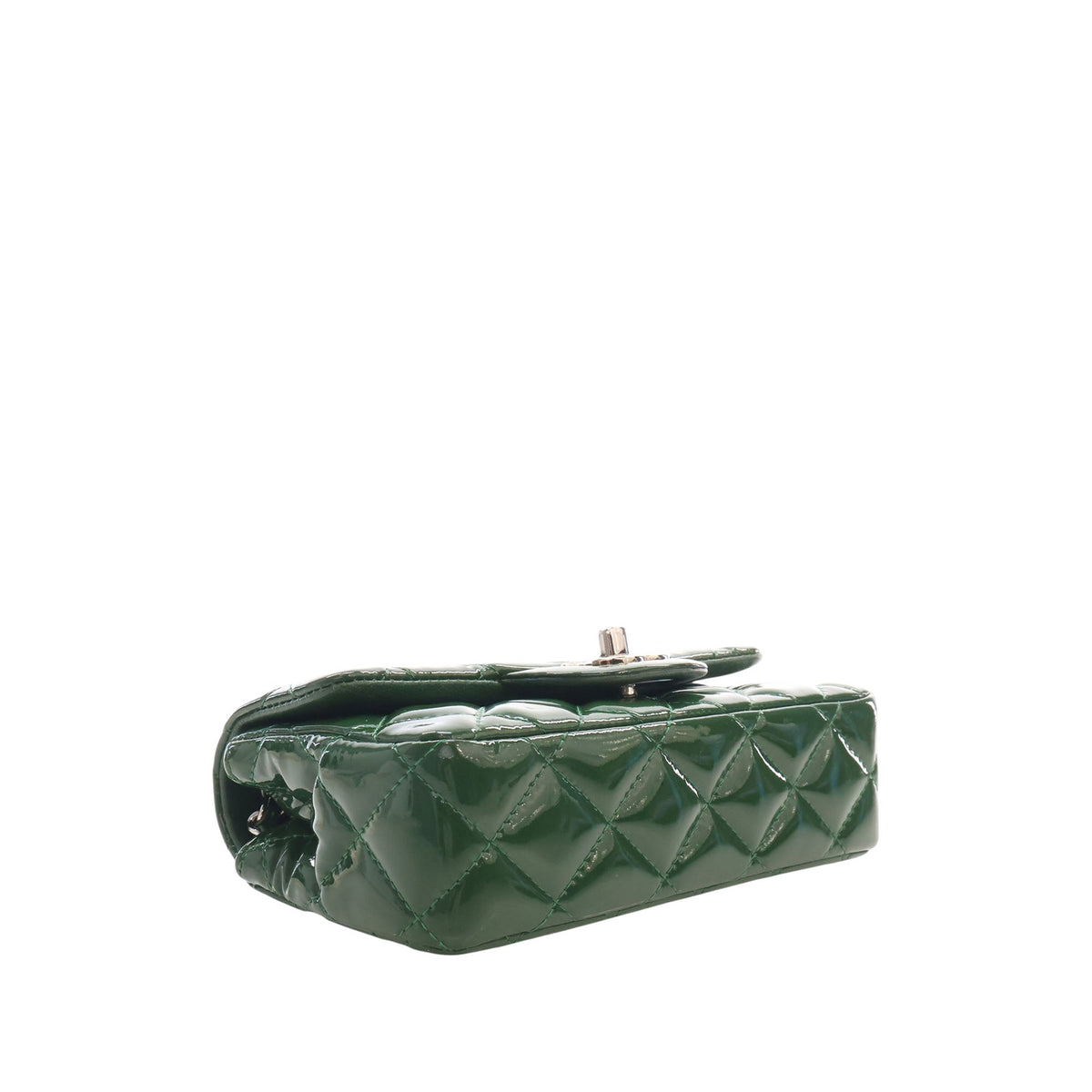 Chanel Extra Mini Rectangular Classic Patent Single Flap