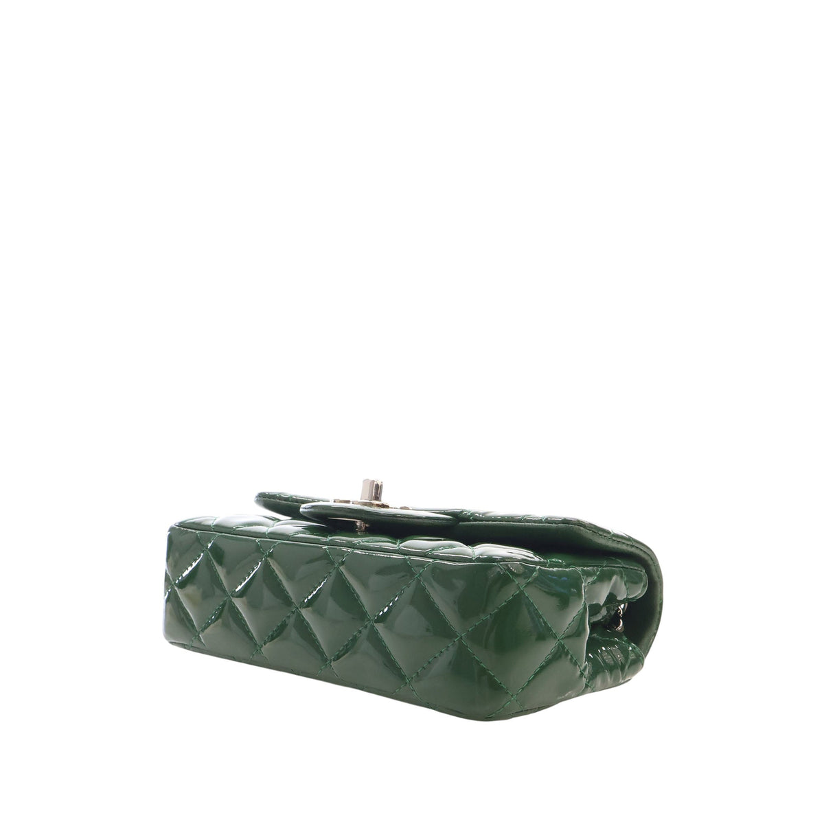 Chanel Extra Mini Rectangular Classic Patent Single Flap