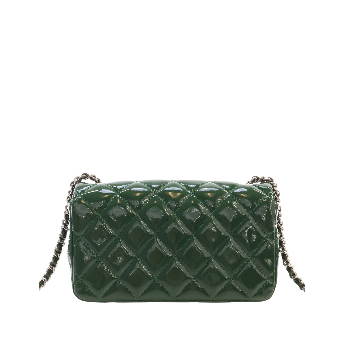 Chanel Extra Mini Rectangular Classic Patent Single Flap