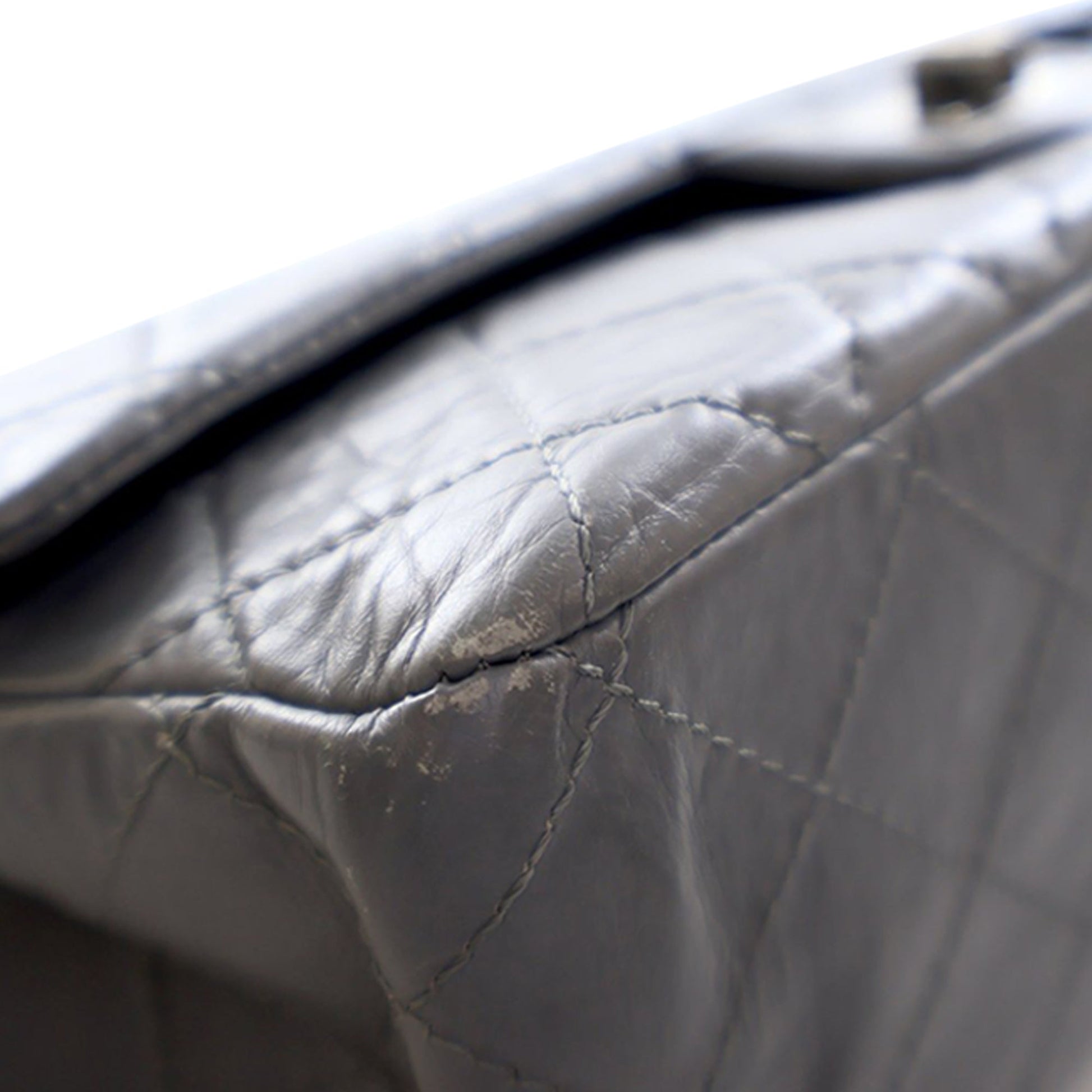 Chanel Quilted Aged Calfskin Reissue 2.55 Double Flap 227